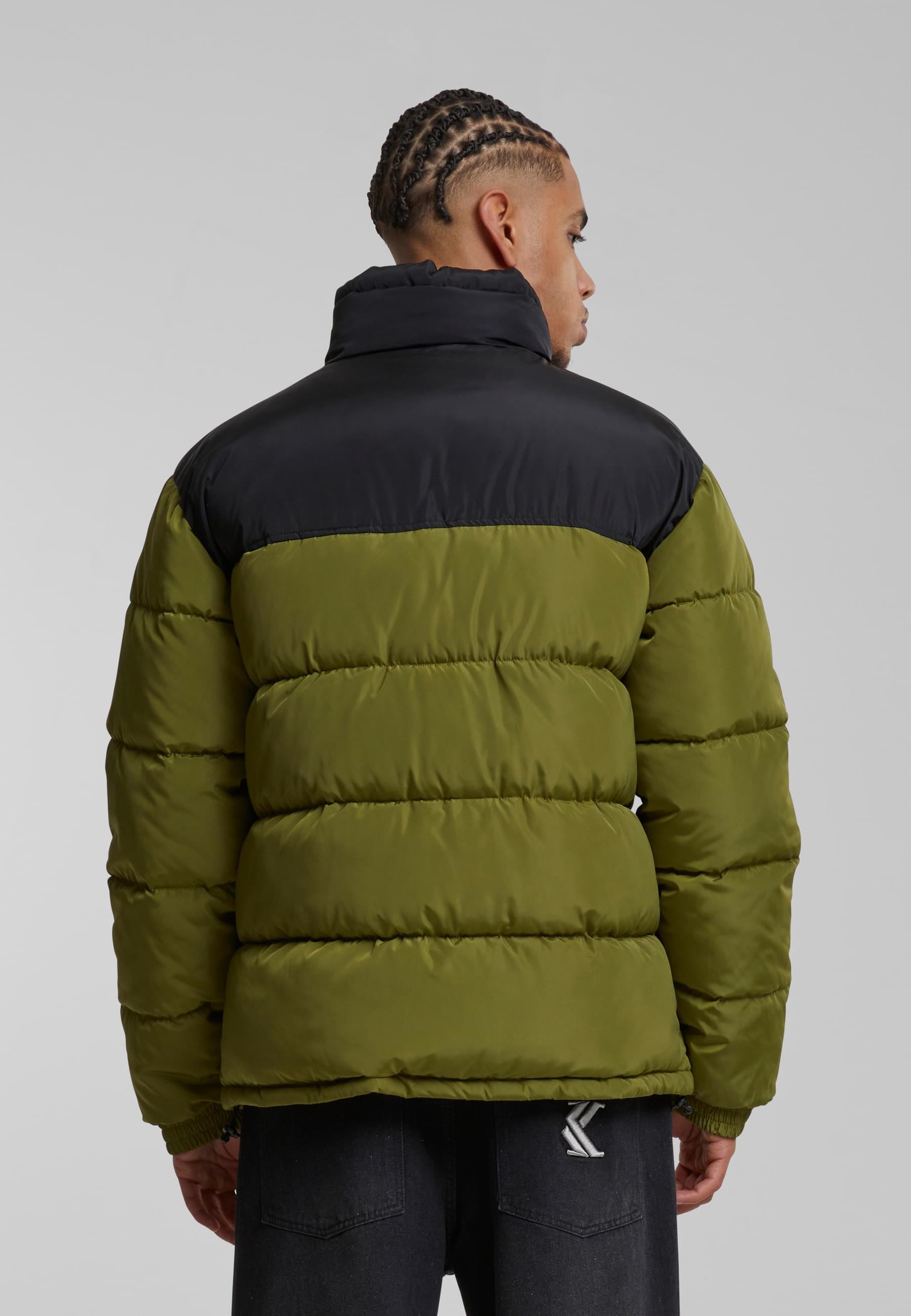 Karl Kani Winterjacke »Karl Kani Karl Kani Retro Essential Puffer Jacket«, (1 St.), ohne Kapuze