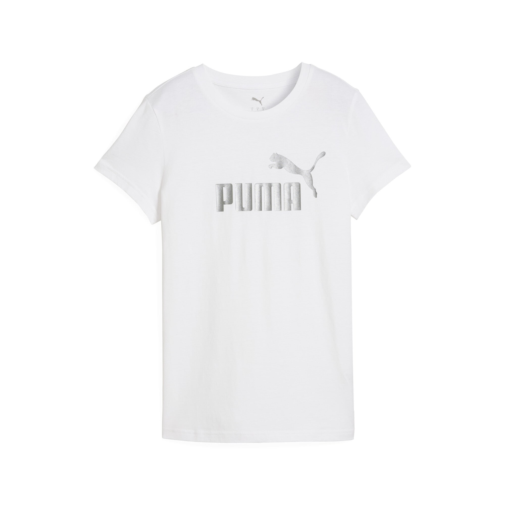 PUMA T-Shirt "ESS METALLIC No. 1 Logo T-Shirt Damen" günstig online kaufen