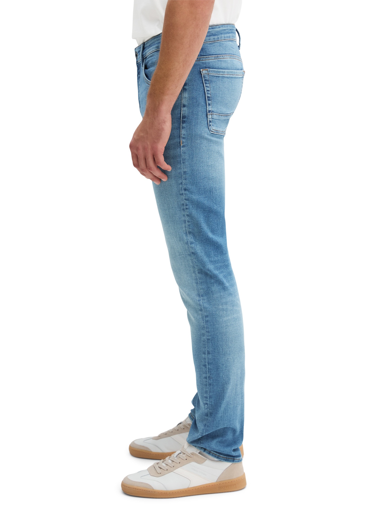 Marc OPolo Slim-fit-Jeans "in lässiger Cross-Hatch-Denim Struktur" günstig online kaufen