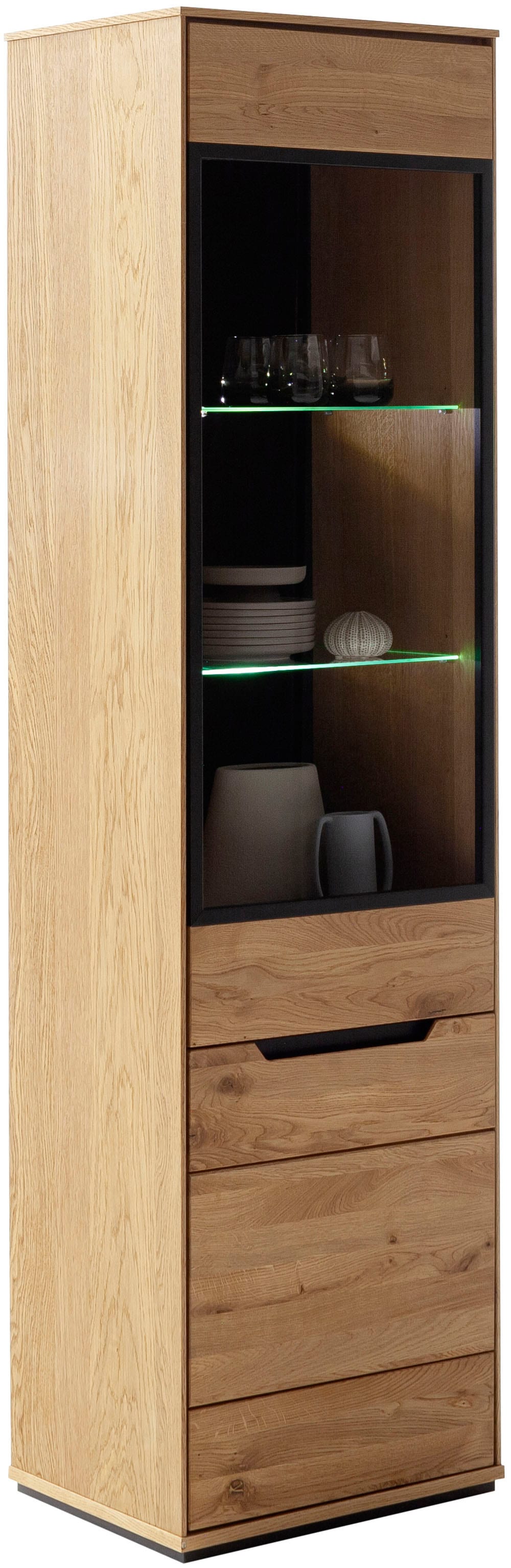 MCA living Standvitrine »Araya Vitrine«, (1 St.), Türen gedämpft