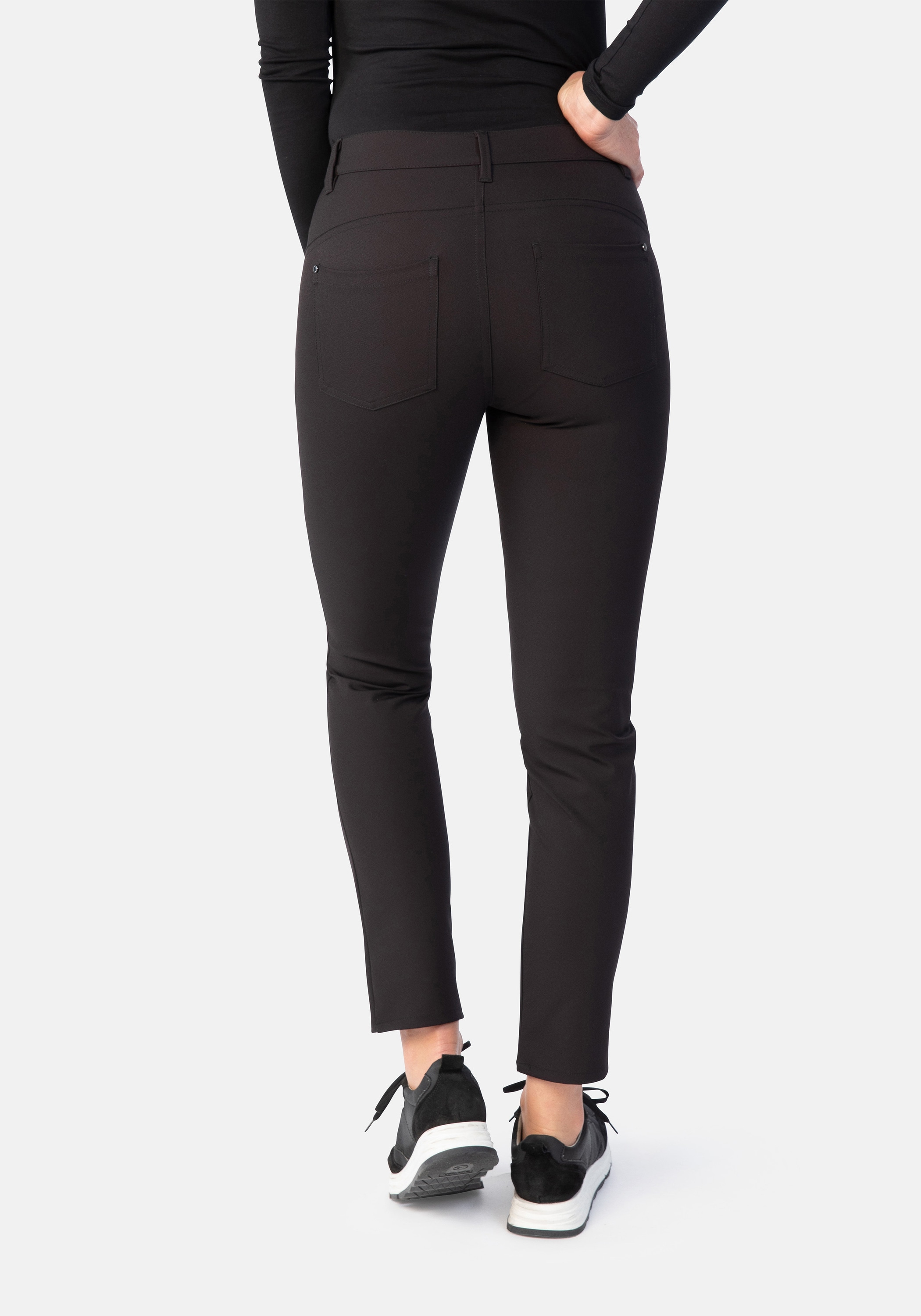 STOOKER WOMEN 5-Pocket-Jeans »Florenz Easy Wear Slim Fit«, Slim Fit Casual Clean Wash Denim Jeans für Damen