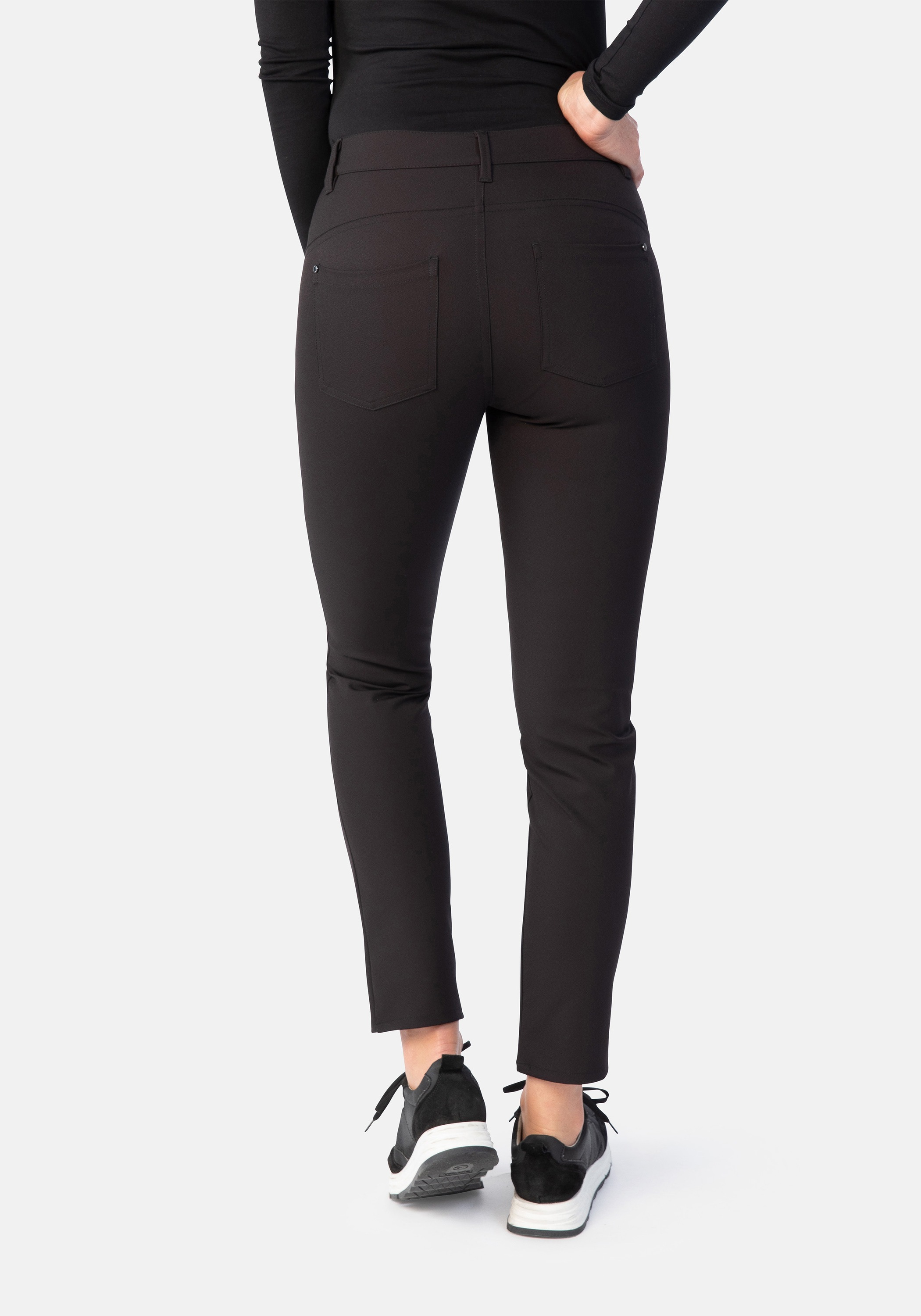 STOOKER WOMEN 5-Pocket-Jeans "Florenz Easy Wear Slim Fit Jeans" Slim Fit Ca günstig online kaufen