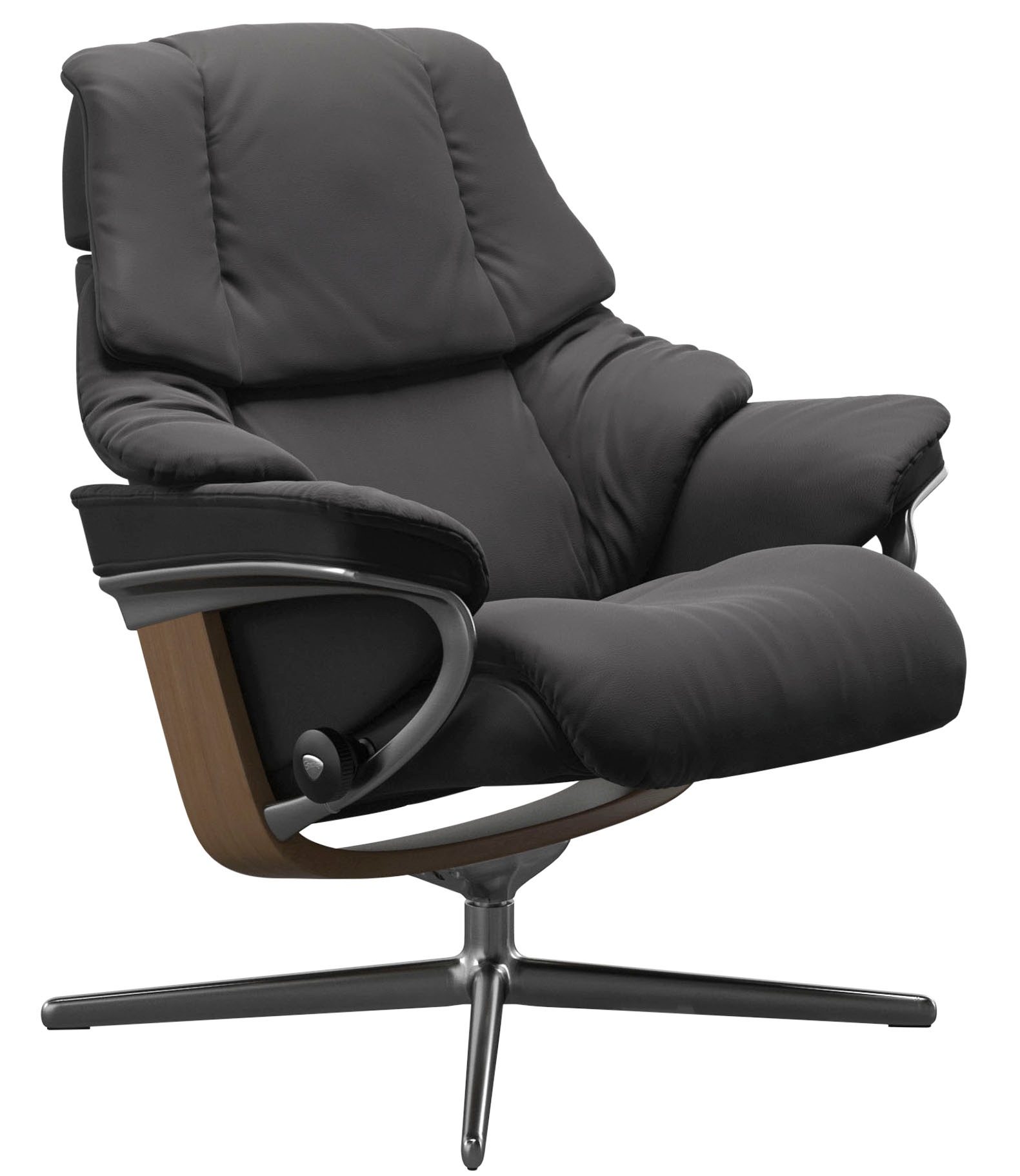 Stressless® Relaxsessel »Reno«, mit Cross Base, Größe S, M & L, Holzakzent Eiche