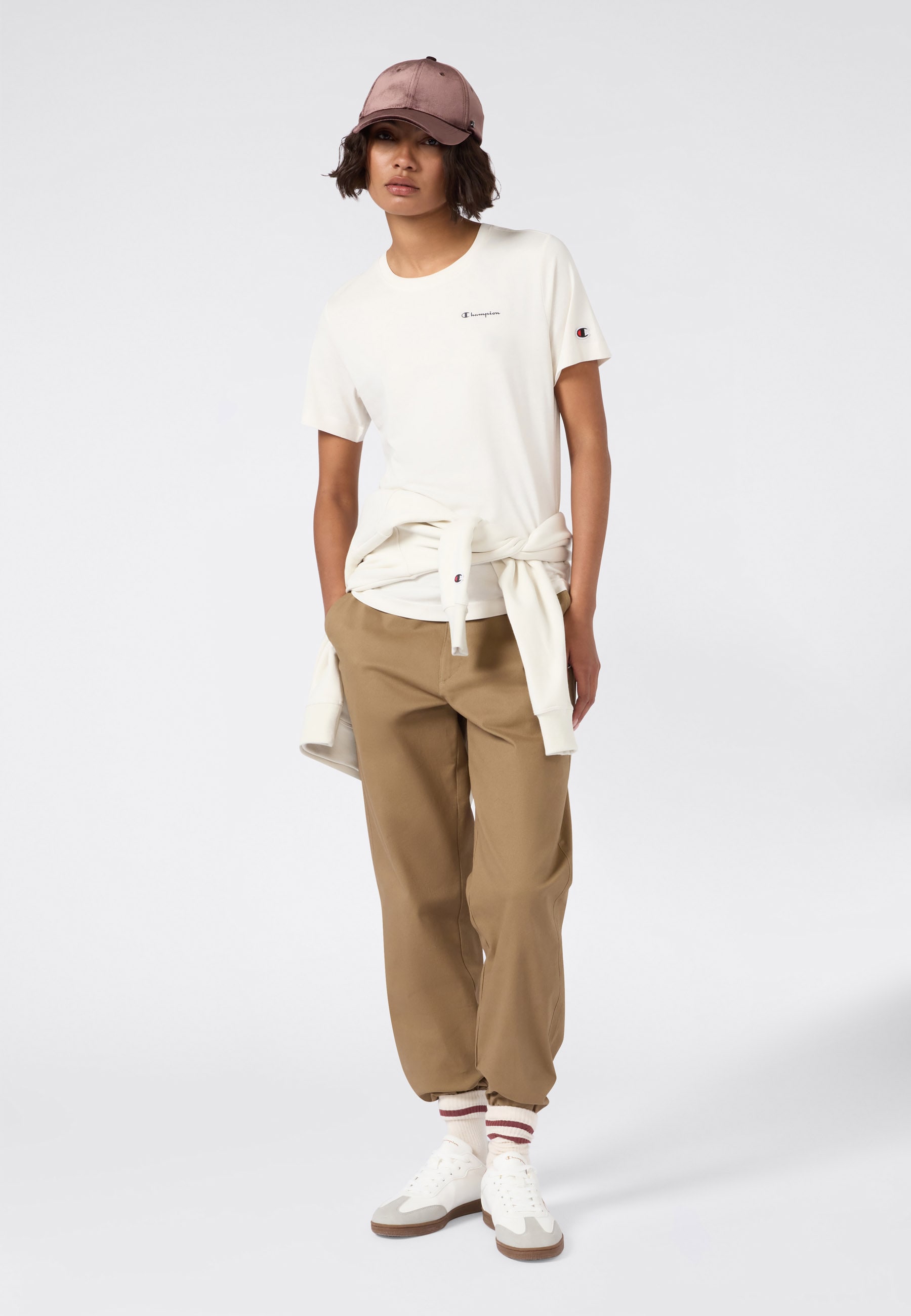 Champion T-Shirt 1 Stk. sportliche Passform, für aktive Freizeitgestaltung, aus Baumwolle