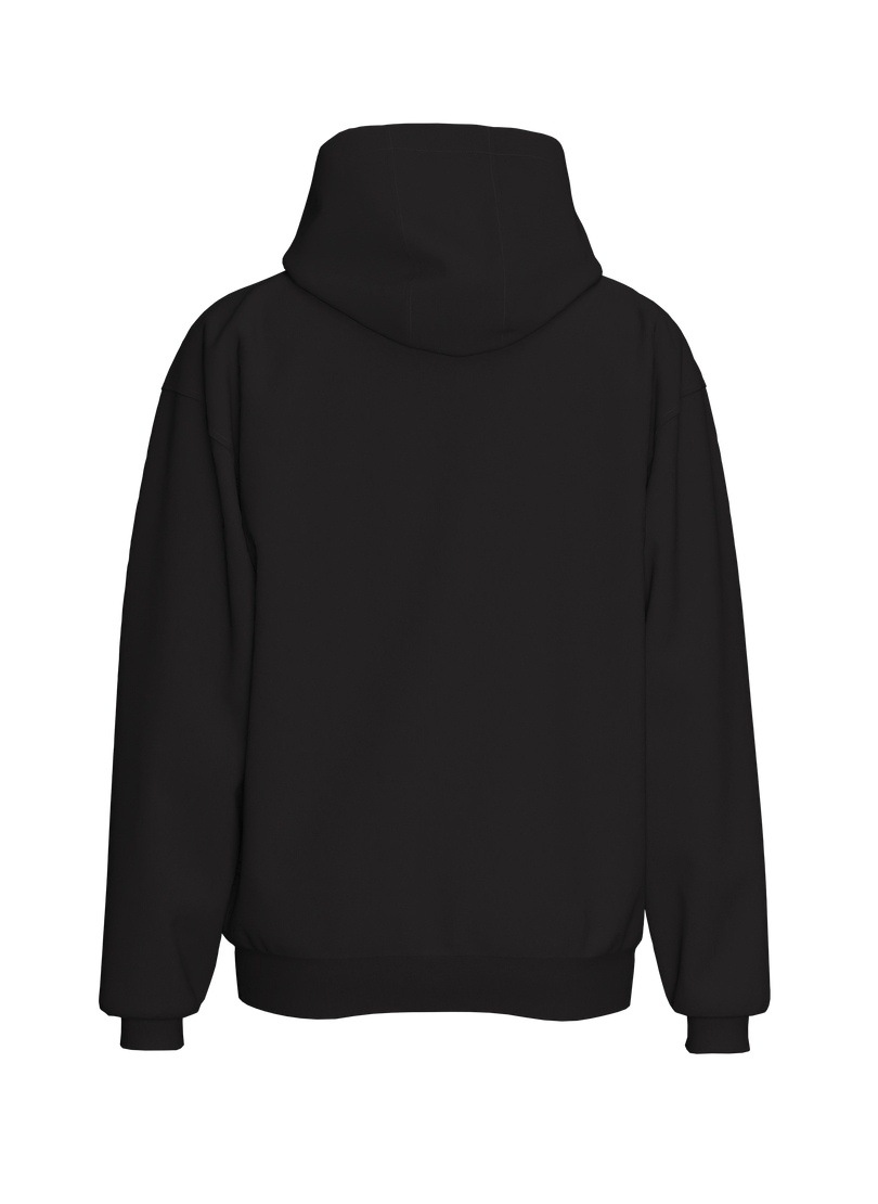 Trigema Kapuzensweatshirt »TRIGEMA Hoodie mit modischem Logo-Weblabel«
