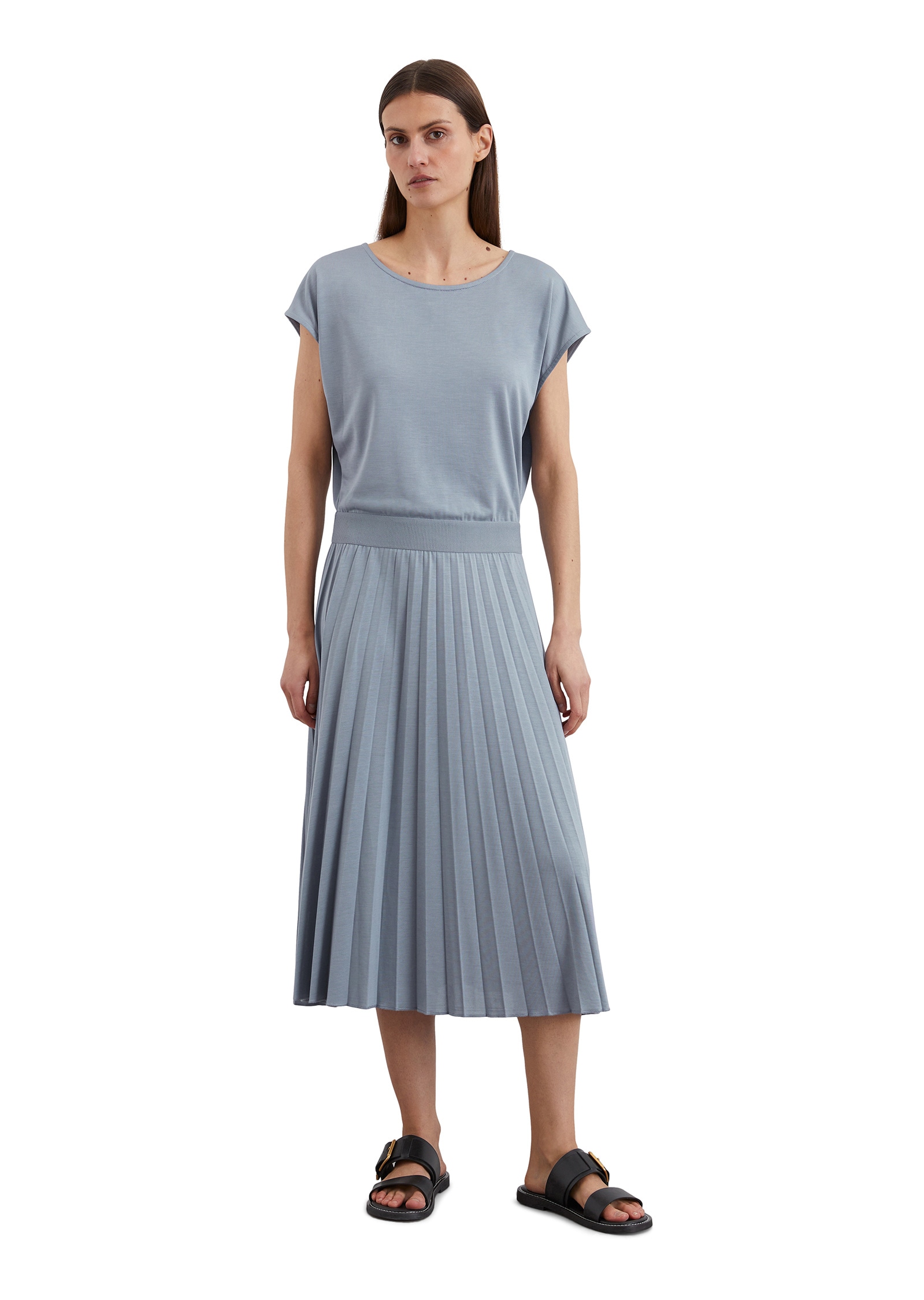 Marc O'Polo Jerseykleid »und plissiertem Rock«