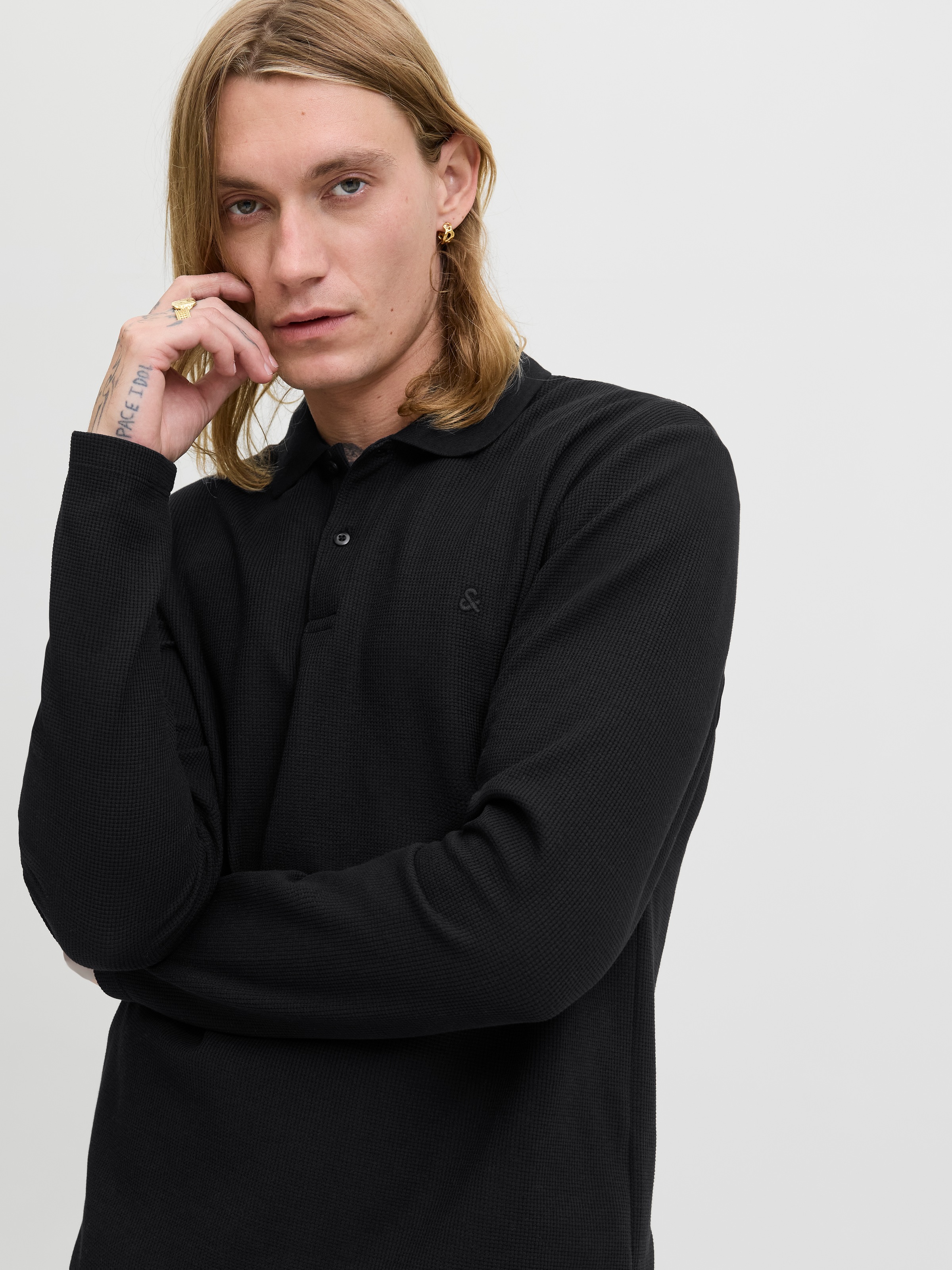 Jack & Jones Langarm-Poloshirt "JJEAUSTIN POLO LS NOOS" günstig online kaufen