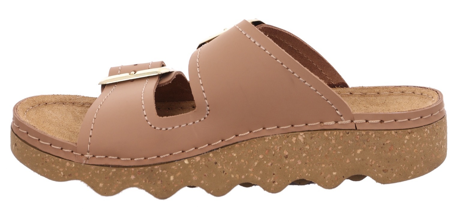 Thumbnail - Rohde Pantolette "FOGGIA" Sommerschuh, Hausschuh, Strandschuh, Schlappen mit Softfußbett