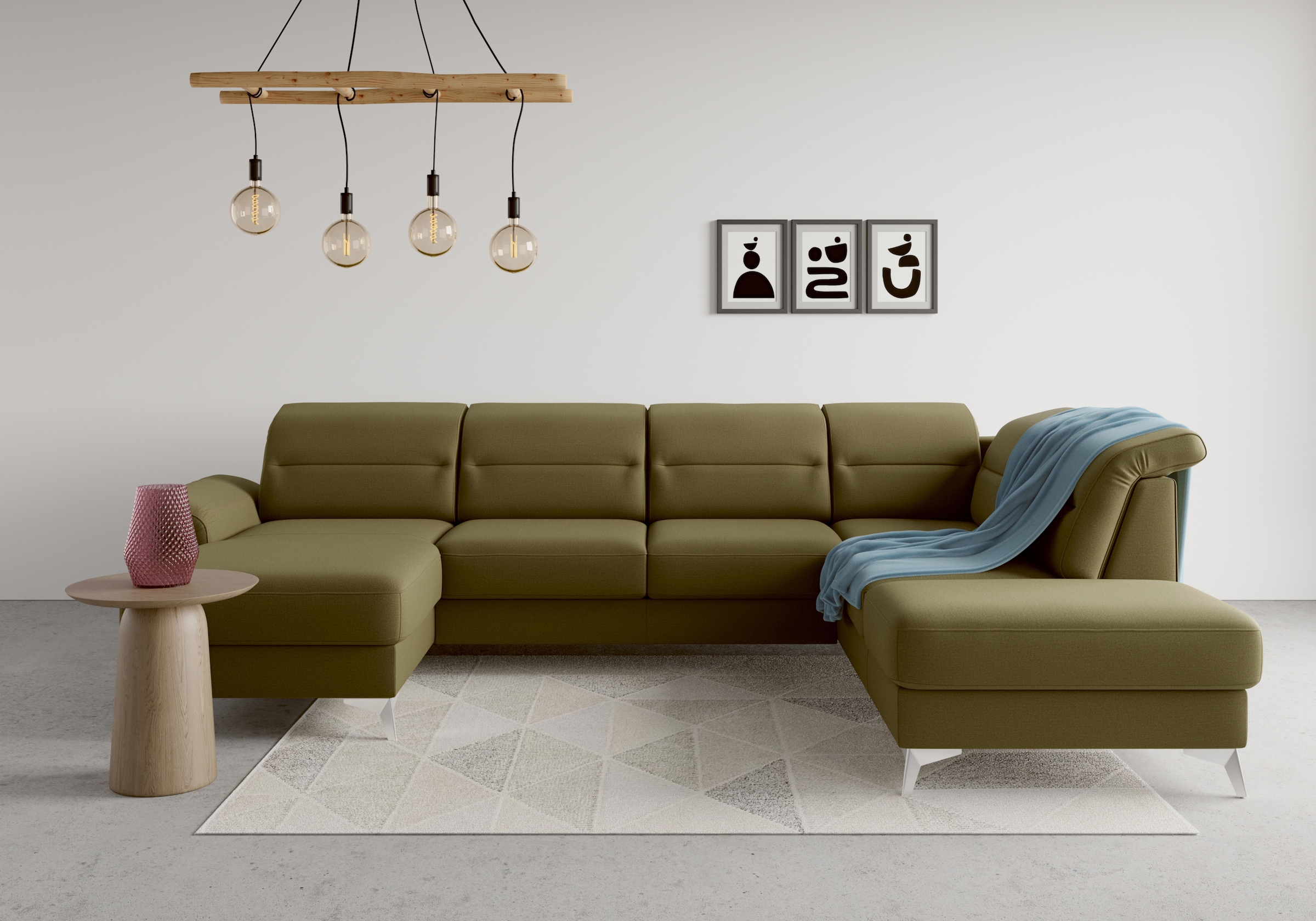 sit&more Wohnlandschaft "Sinatra U-Form", optional mit Kopfteilverstellung günstig online kaufen