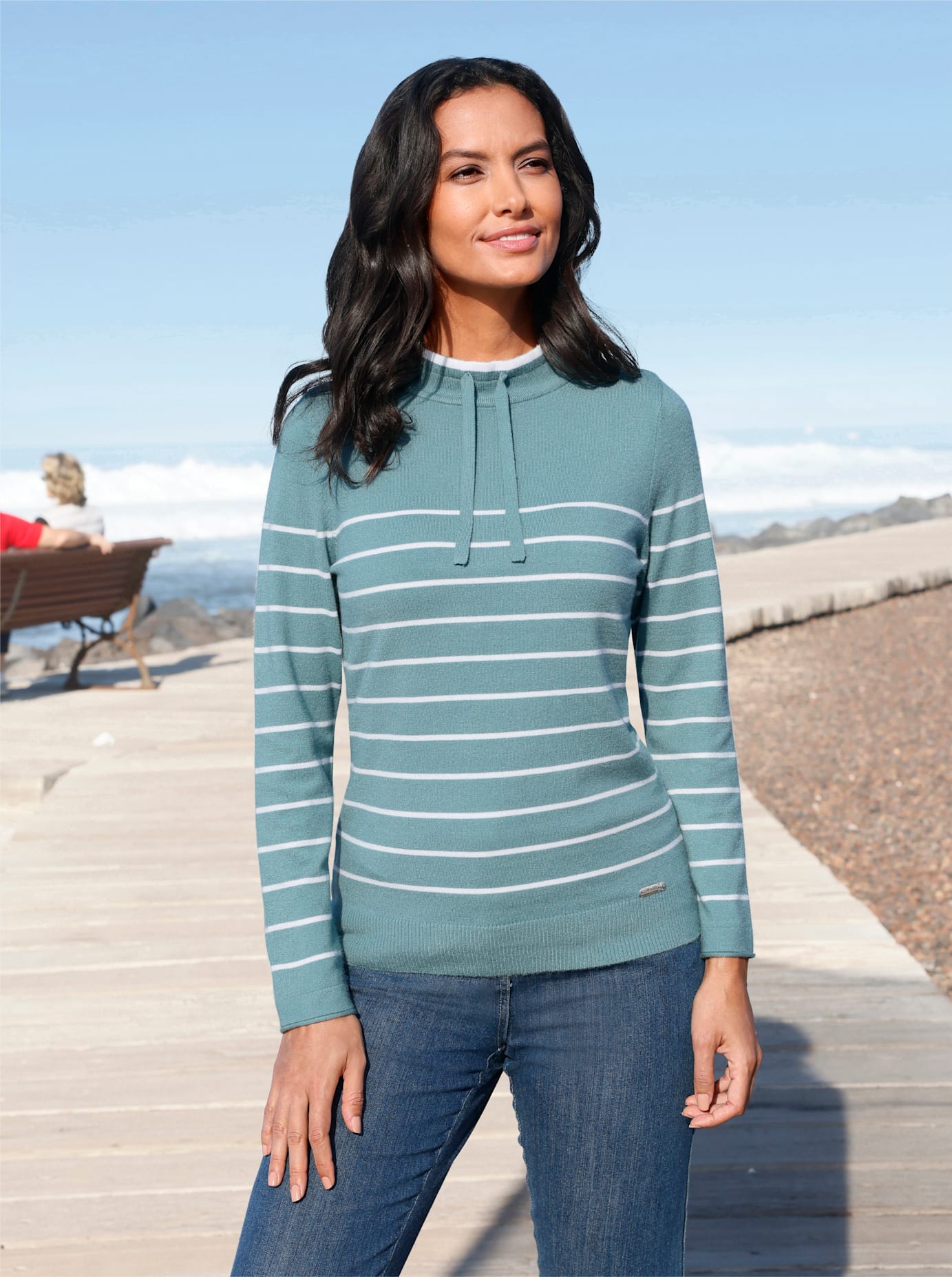 Casual Looks Stehkragenpullover "Stehkragen-Pullover"