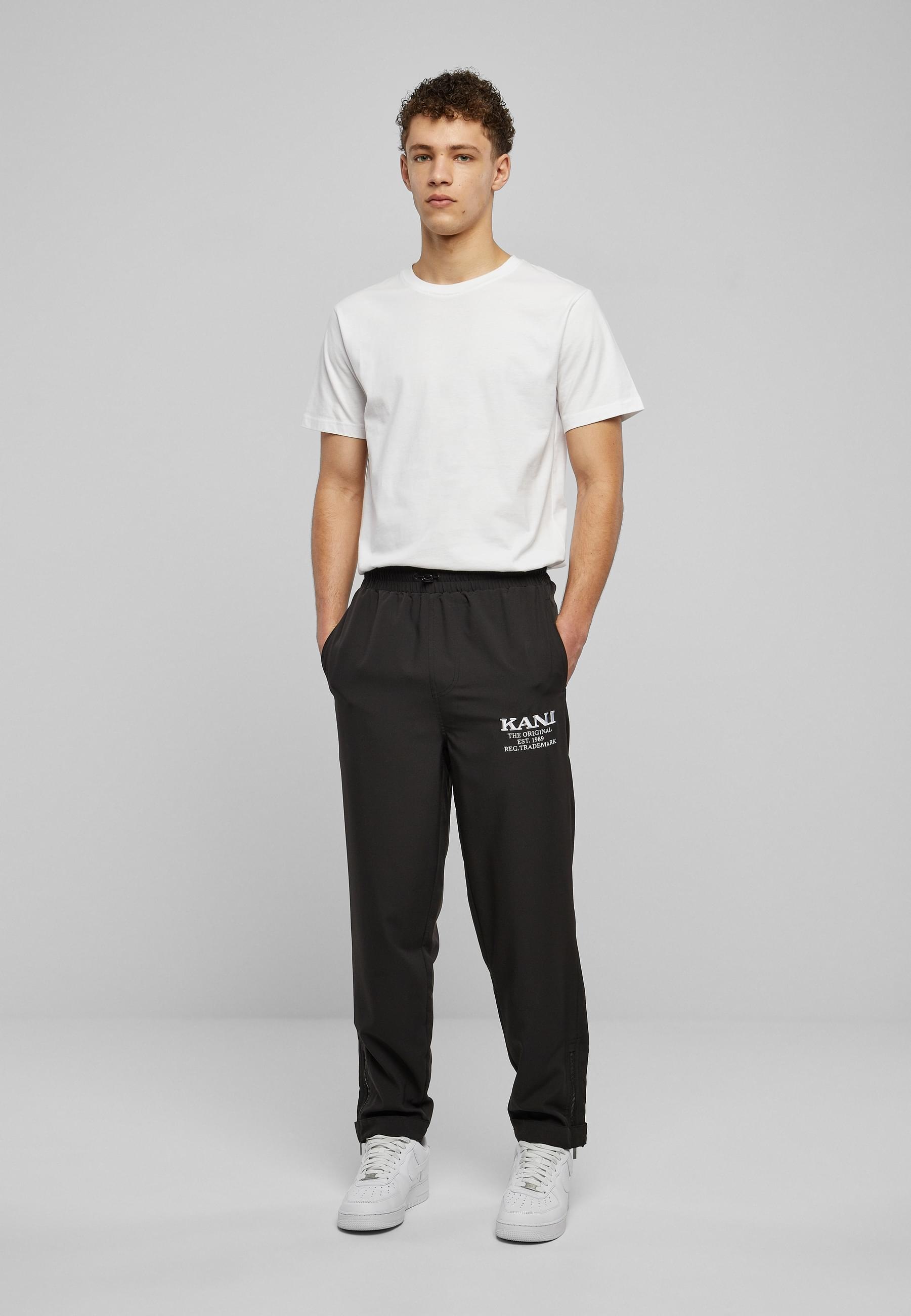 Karl Kani Stoffhose »Karl Kani Herren KM231-014-2 KK Retro Straight Leg Pants black«, (1 tlg.)