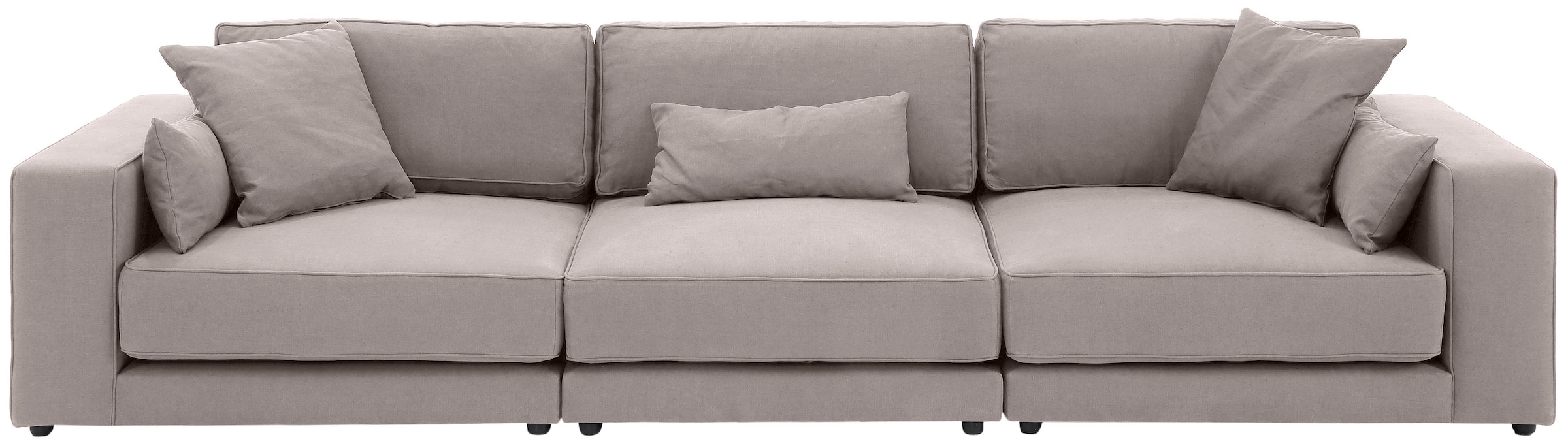 OTTO products Big-Sofa "Grenette", Modulsofa, im Baumwoll-/Leinenmix oder aus recycelten Stoffen