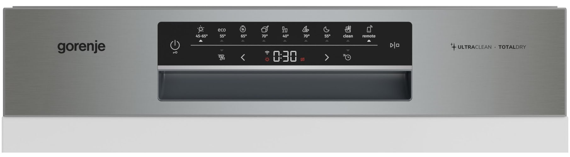 GORENJE teilintegrierbarer Geschirrspüler »GI673C90X« 9,4 l 16 Maßgedecke TotalDry - auto. Türöffnung