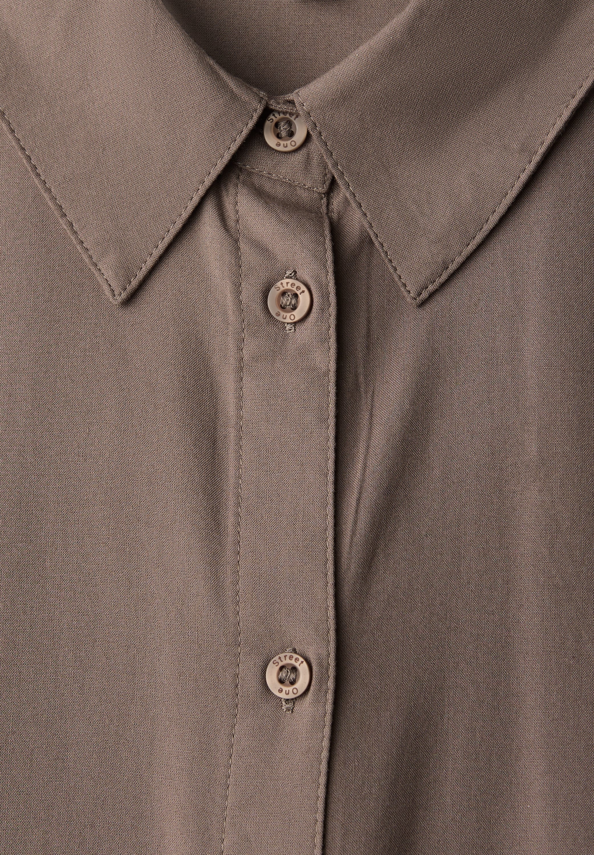 STREET ONE Hemdbluse mit 3/4 Ärmeln