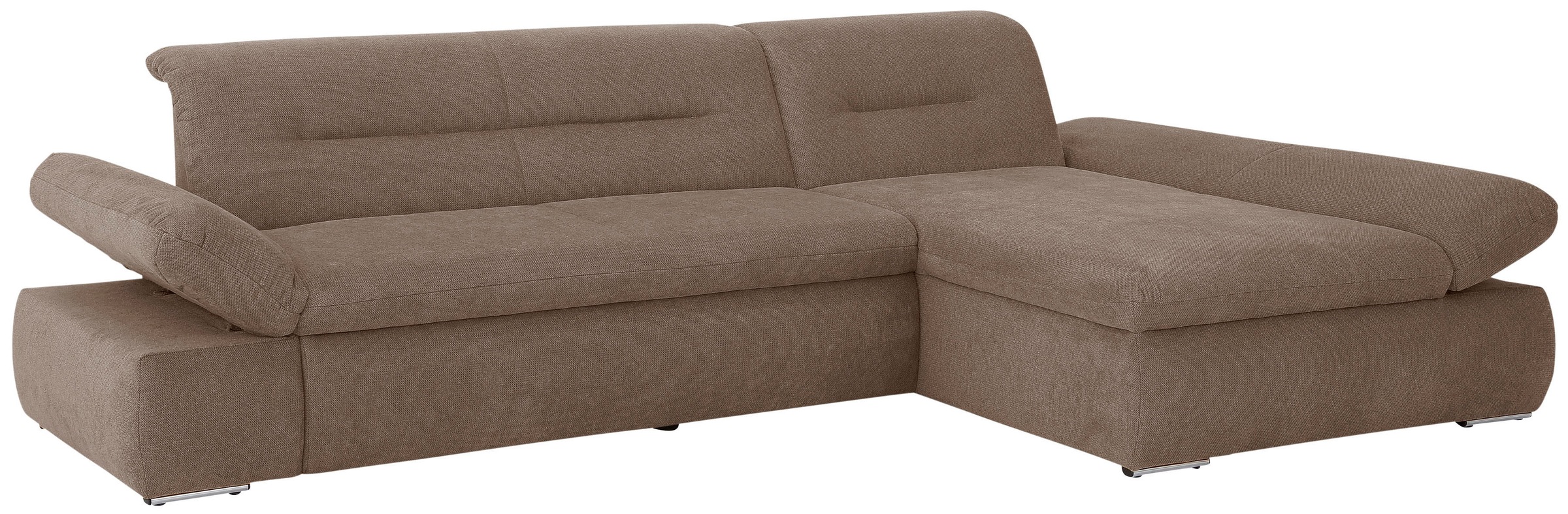 INOSIGN Ecksofa »Avesa L-Form«, Wahlweise mit Armteilvertsellung und Bettfunktion, B/T/H: 300/172/80cm