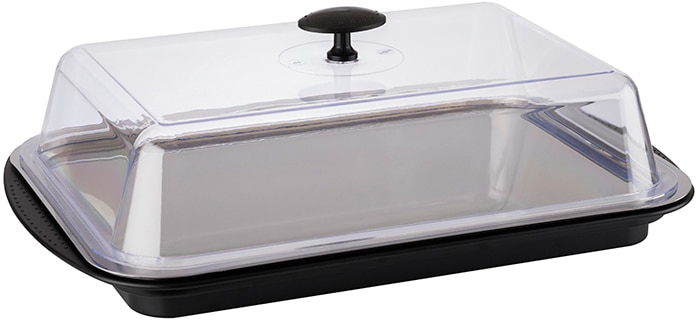 APS Buffet-Vitrine "Thermo Tablett" mit Haube, 43x29 cm, inkl. Kühlakkus günstig online kaufen