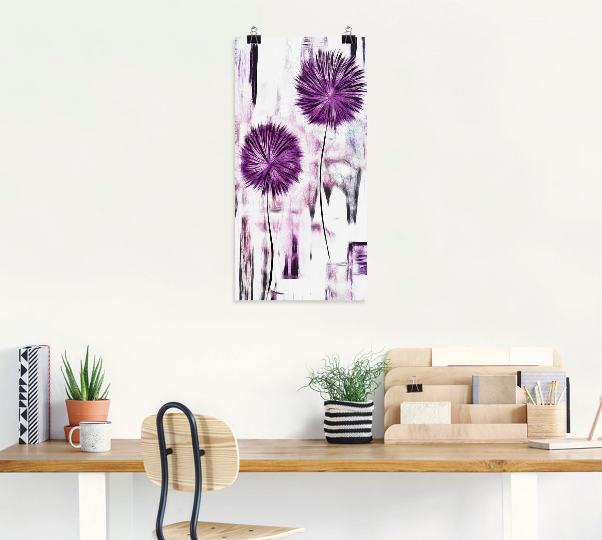 Artland Wandbild »Blumen«, Blumen, (1 St.), als Alubild, Leinwandbild, Wandaufkleber oder Poster in versch. Größen