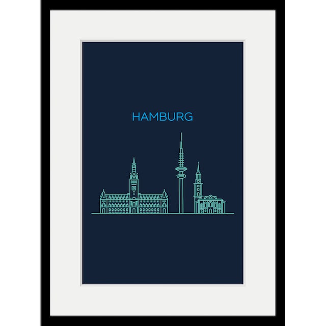 queence Bild »Hamburg Sightseeing«, Städte, (1 St.) kaufen | BAUR