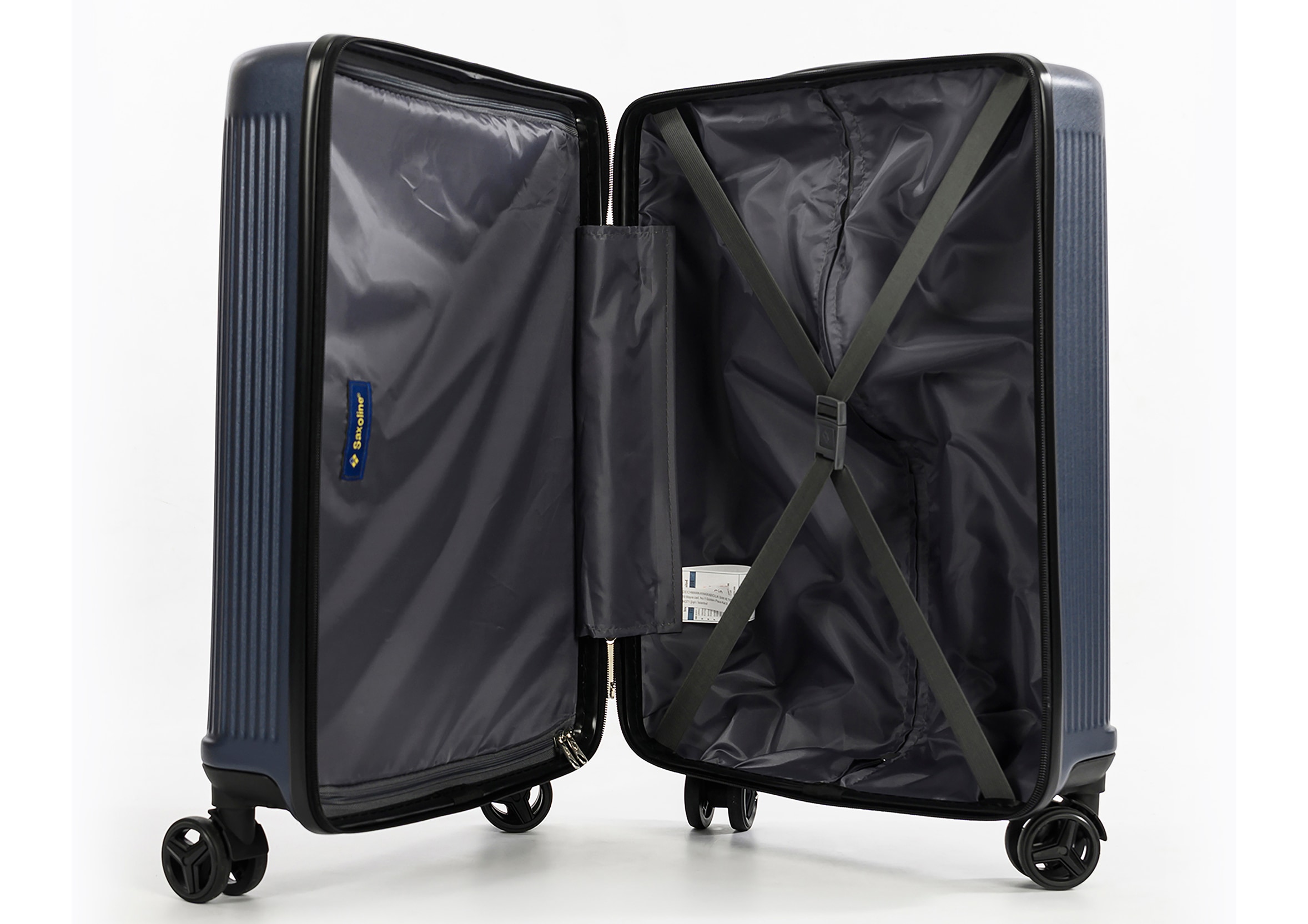 Saxoline® Koffer »Algarve«, mit vier Doppelrollen