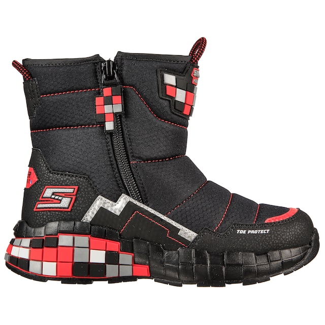 Skechers Kids Winterboots »MEGA-CRAFT FLASH BREEZE«, mit Reißverschluss  kaufen | BAUR