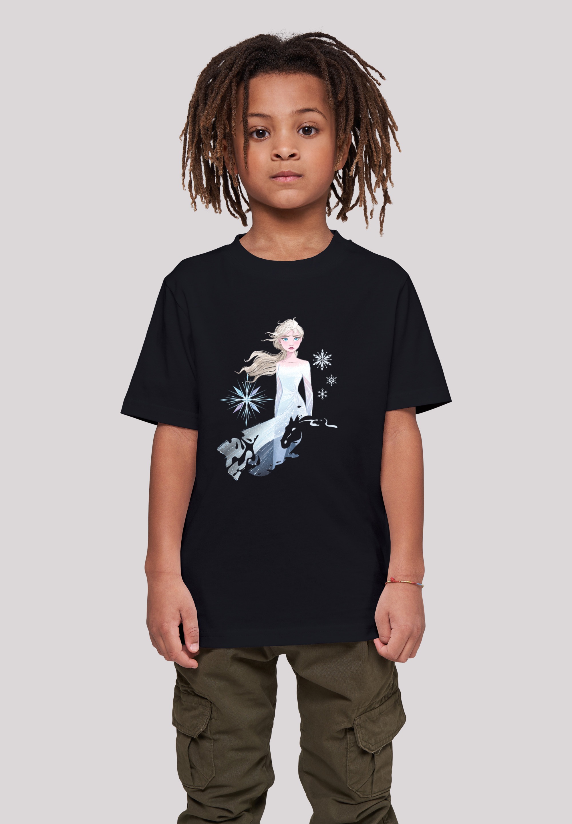 Silhouette«, bestellen Nokk Unisex | Kinder,Premium BAUR Elsa Merch,Jungen,Mädchen,Bedruckt Frozen Wassergeist 2 F4NT4STIC Pferd T-Shirt »Disney