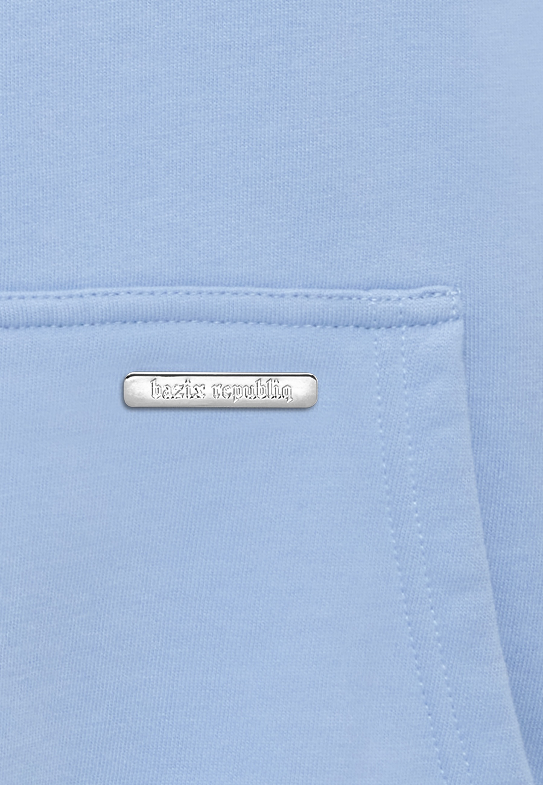 Dropsize Kapuzenpullover »Dropsize Herren Bazix Republiq Super Heavy Blank Hoodie« 1 Stk.