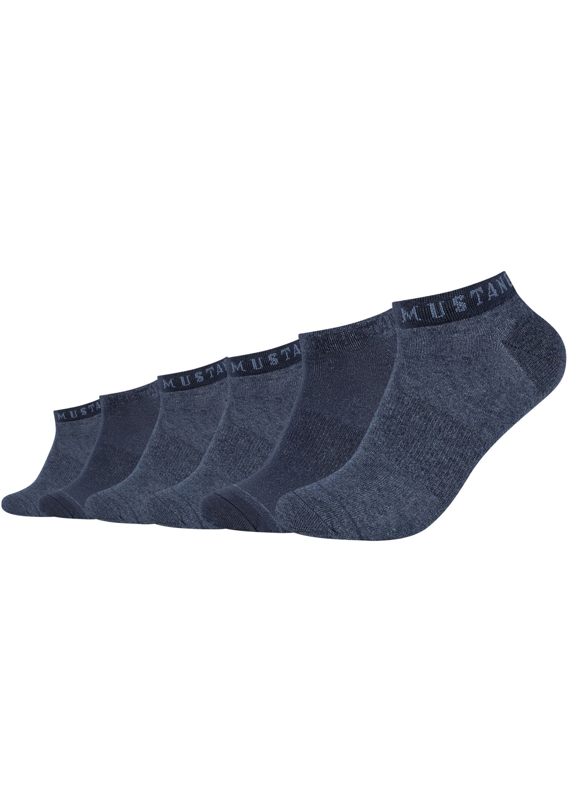 MUSTANG Sneakersocken, (6 Paar)