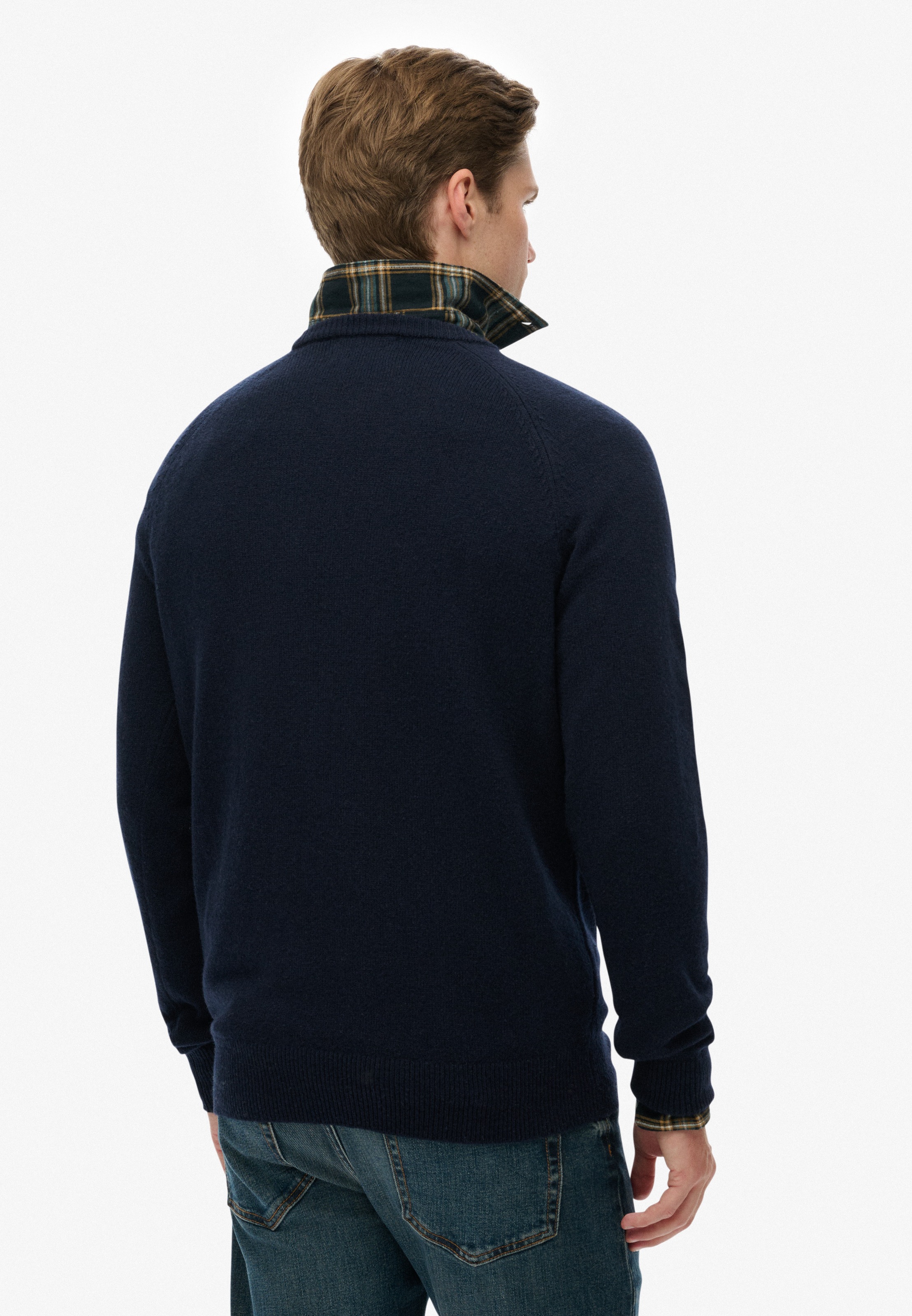 Superdry Strickpullover »WOOL BLEND JUMPER«