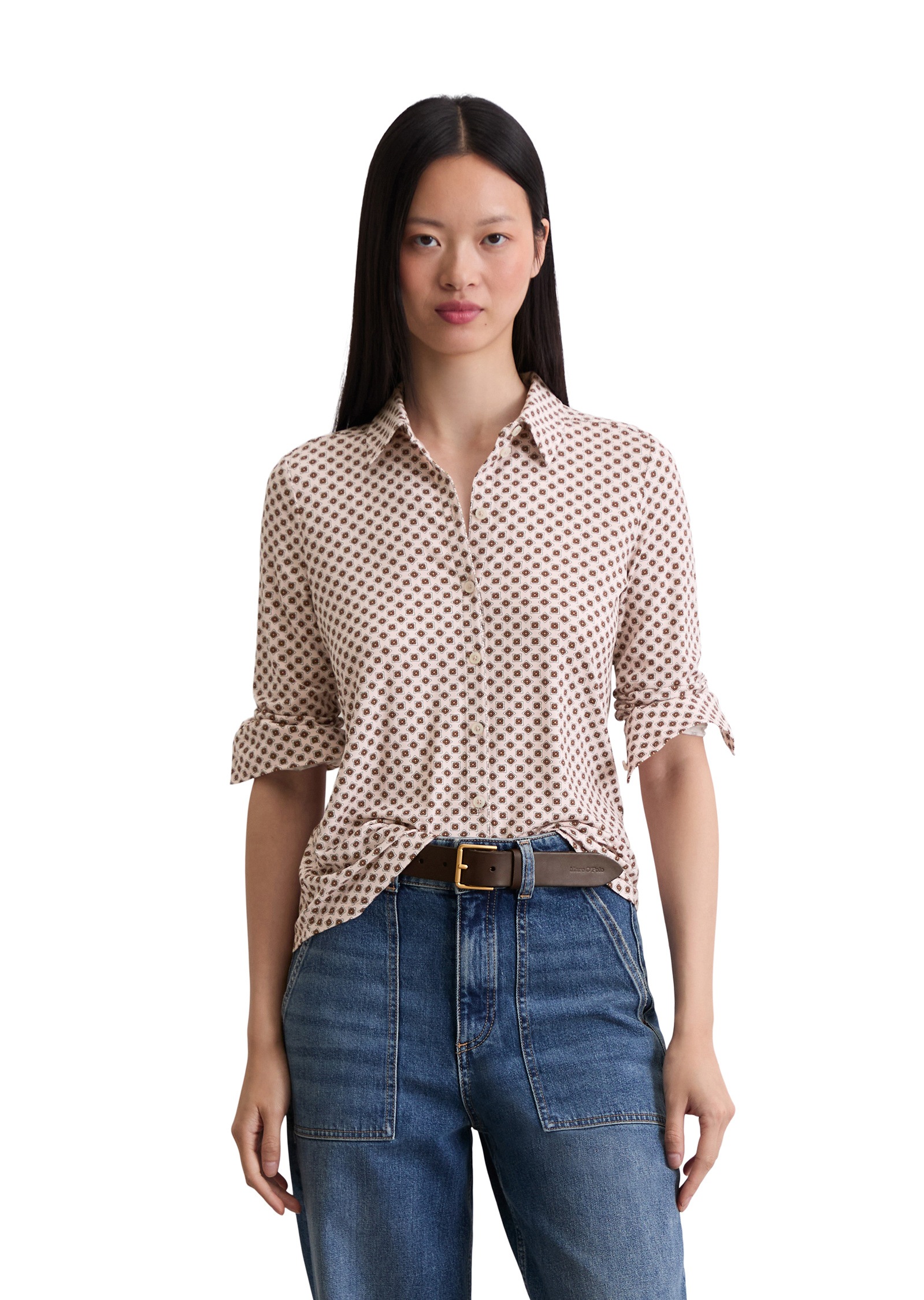 Marc OPolo Blusenshirt "aus LENZING™ ECOVERO™" günstig online kaufen