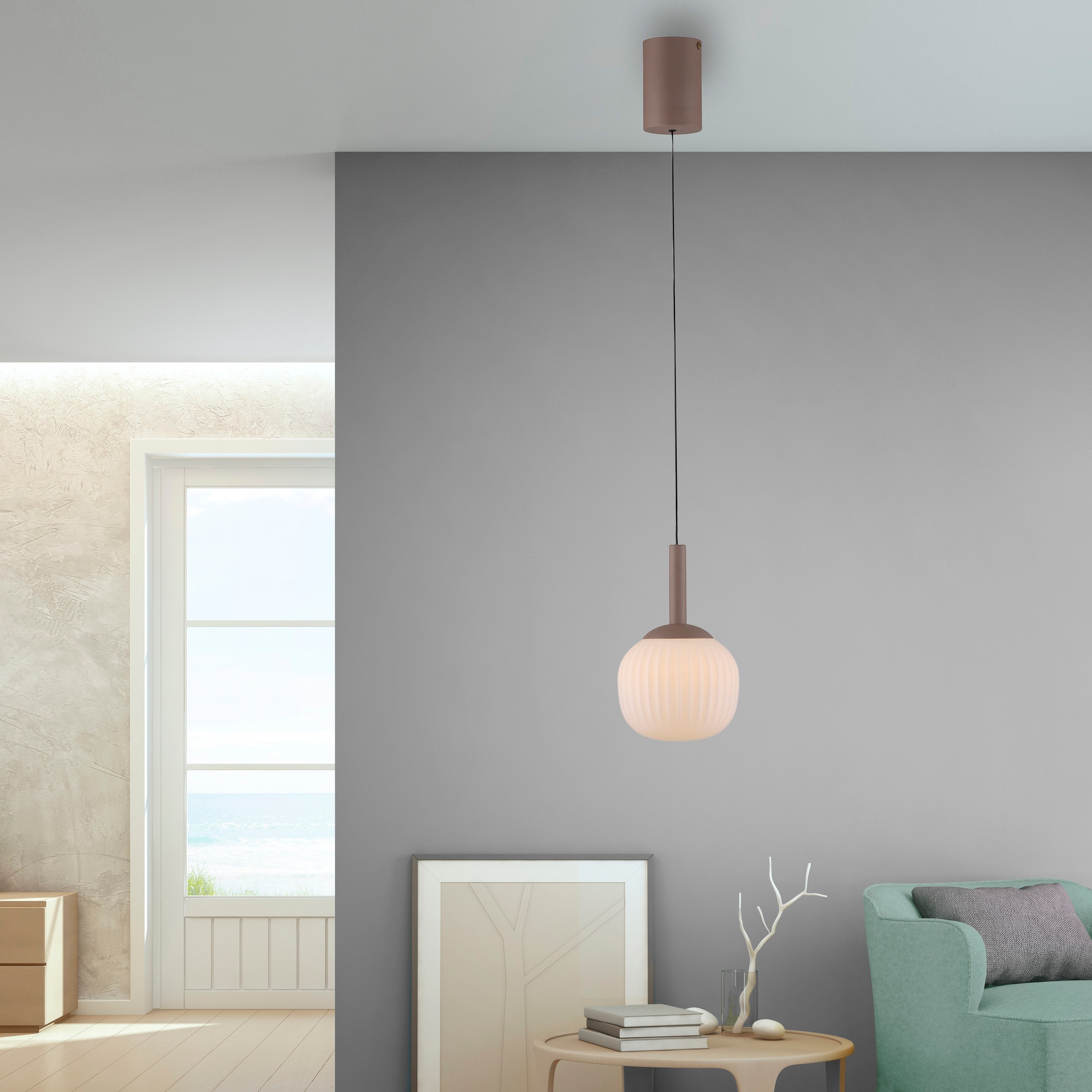 JUST LIGHT LED Deckenleuchte »NAMI« LED-Board 1 Stk. Warmweiß dimmbar, Simply Dim, Memory nach Trennung vom Netz, Comfort Lift