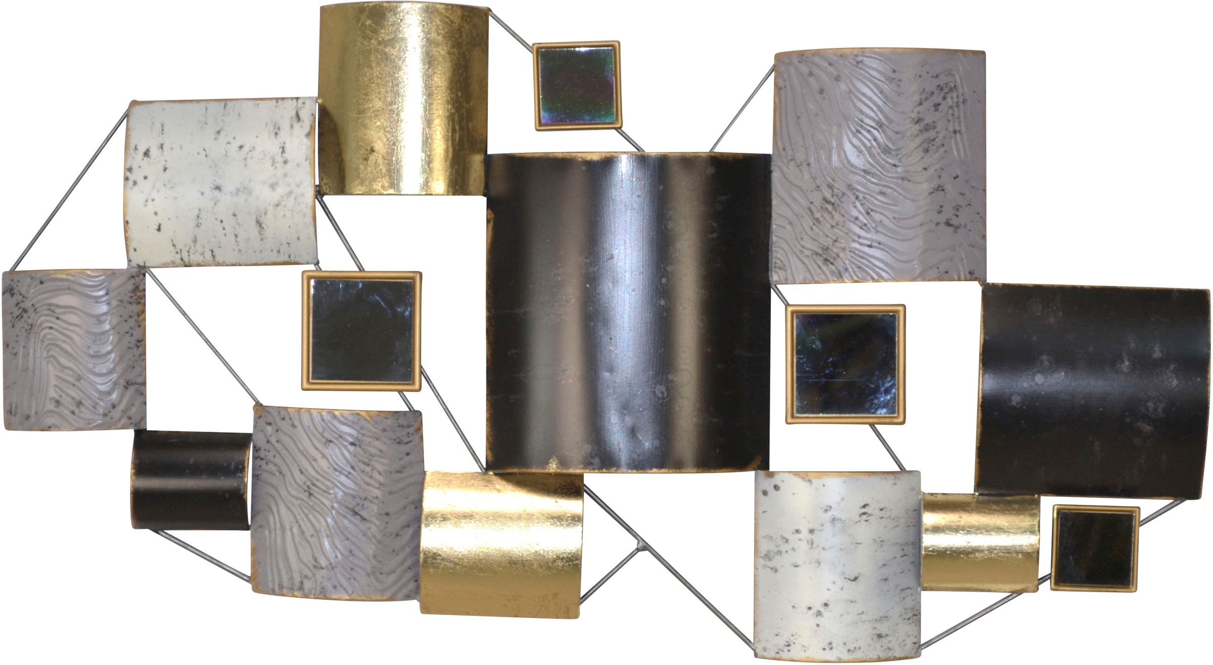 HOFMANN LIVING AND MORE Wanddekoobjekt "Wanddekoration" Wandobjekt aus Meta günstig online kaufen