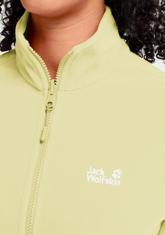 Jack Wolfskin Fleecejacke »TAUNUS 100 FZ W« Fleecejacke, 3-in-1 System kompatibel, Verbindungsschlaufen
