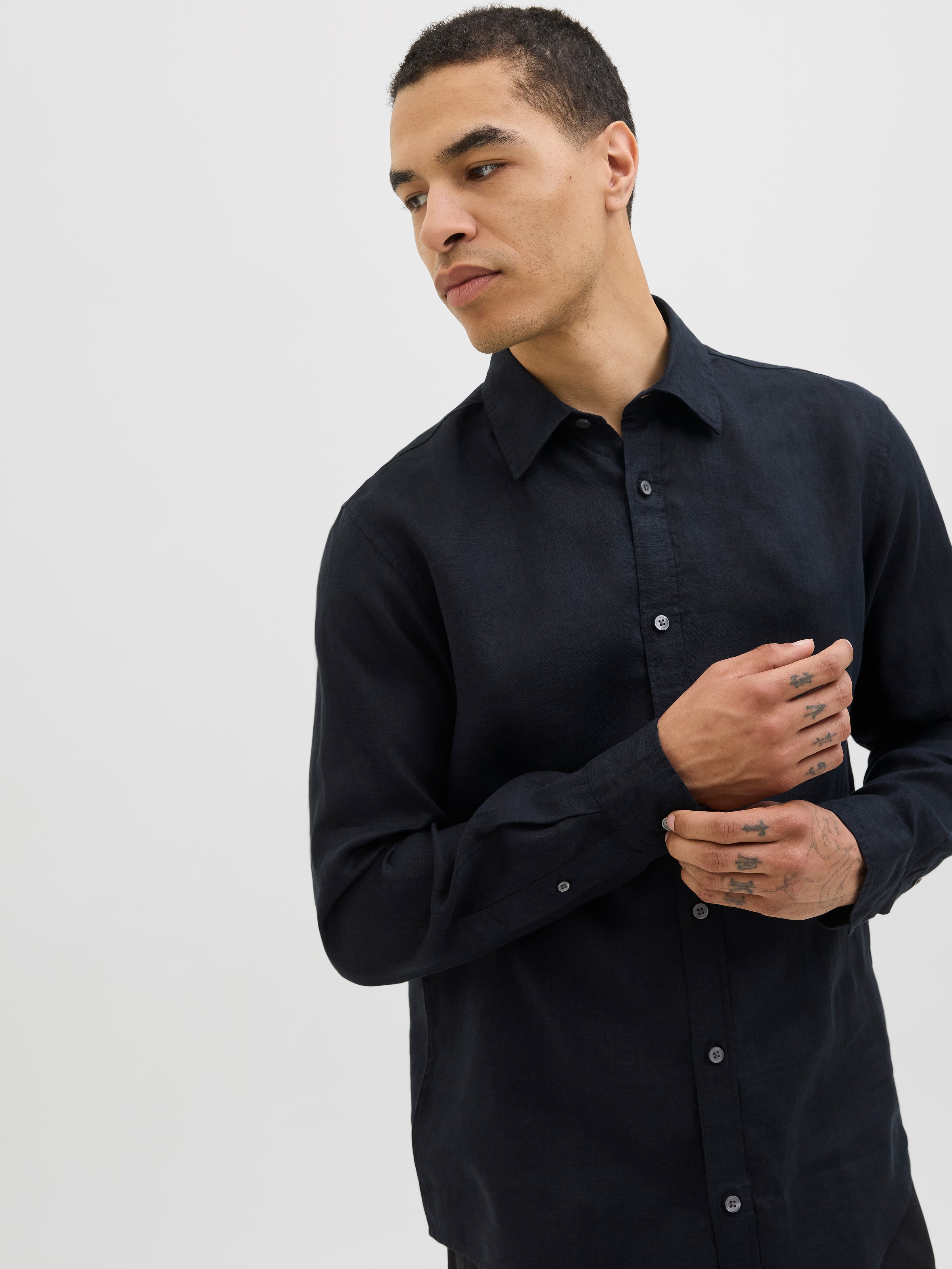 Jack & Jones Leinenhemd »JPRBLALOUI LINEN L/S SHIRT«