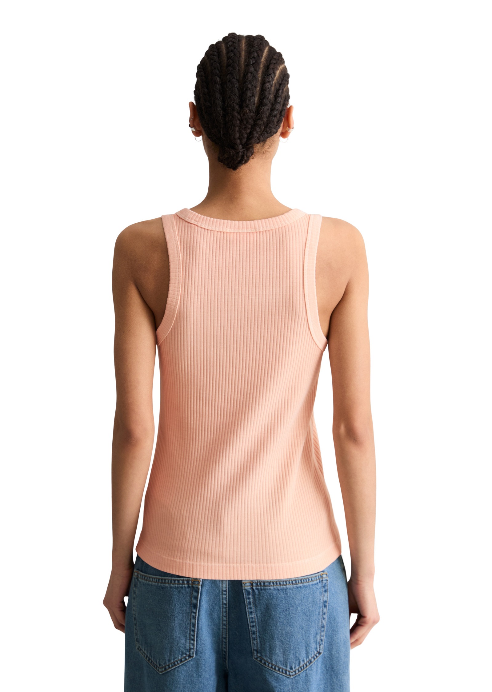 Marc O'Polo DENIM T-Shirt »aus Organic-Cotton-Rib-Jersey«