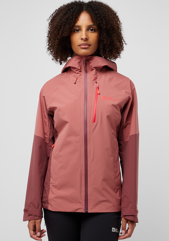 Jack Wolfskin Funktionsjacke "EAGLE PEAK 2L JKT W", mit Kapuze