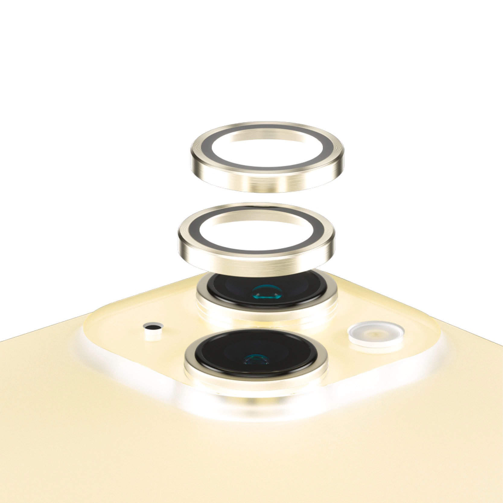 PanzerGlass Kameraschutzglas »Hoops Camera Protector«, für Apple iPhone 15-Apple iPhone 15 Plus