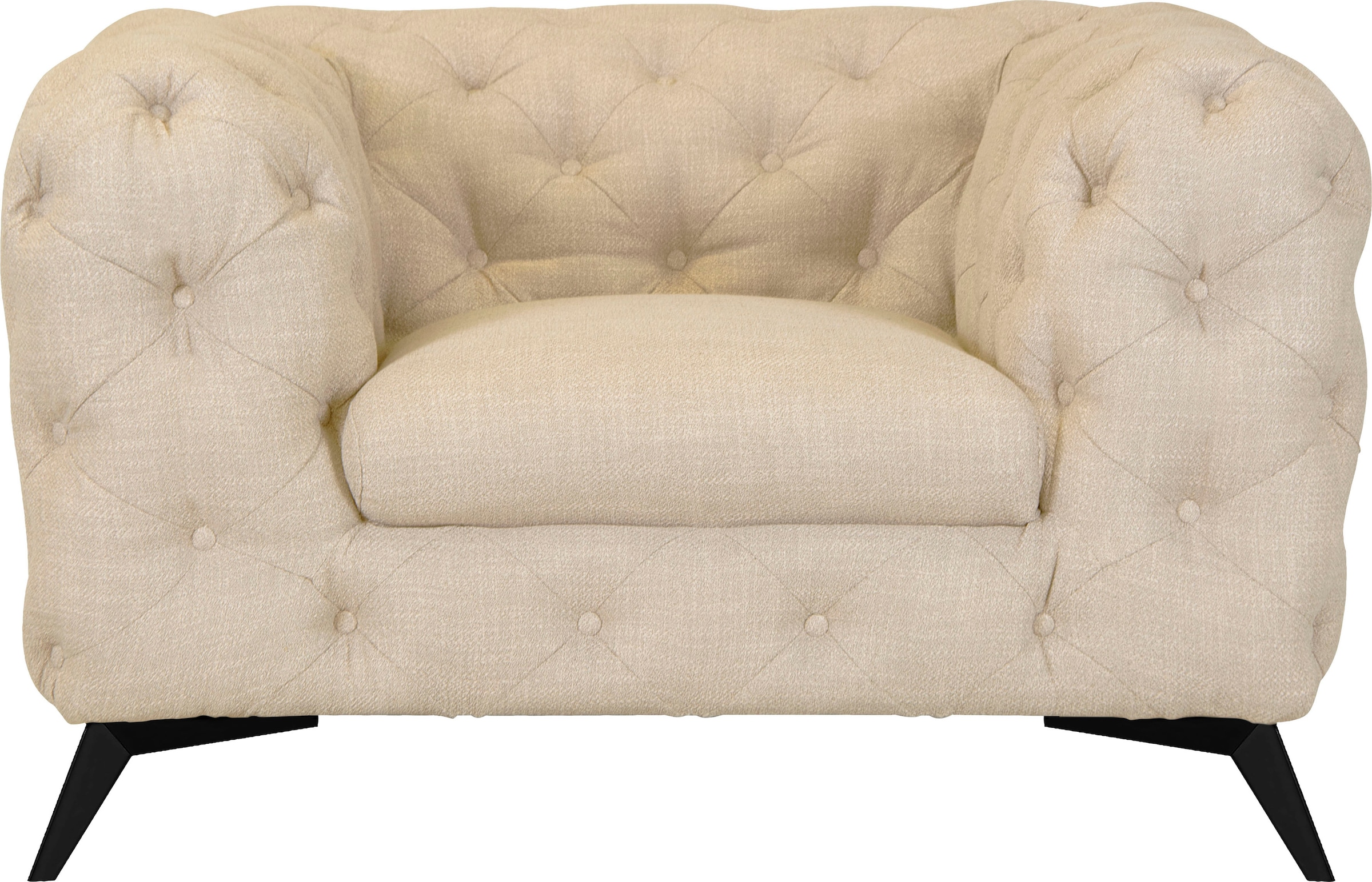 Home affaire Chesterfield-Sessel "Glynis Sessel" aufwändige Knopfheftung, m günstig online kaufen
