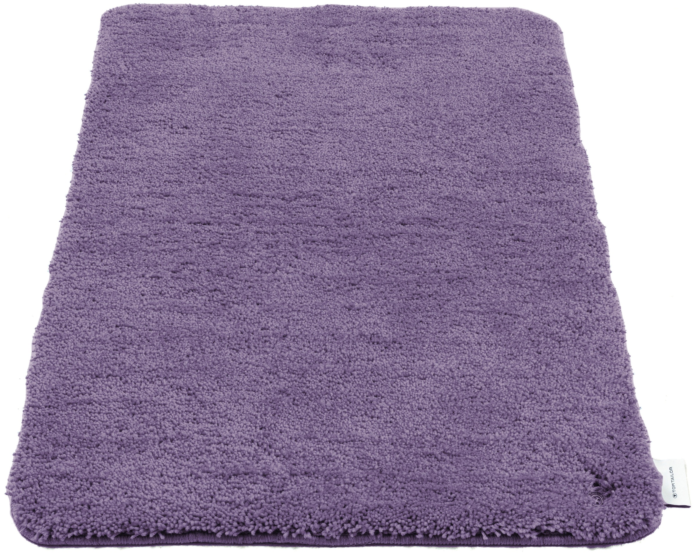 Thumbnail - TOM TAILOR HOME Badematte "Cozy Bath UNI" Höhe 27 mm rutschhemmend beschichtet fußbodenheizungsgeeignet Badteppich, Uni ...