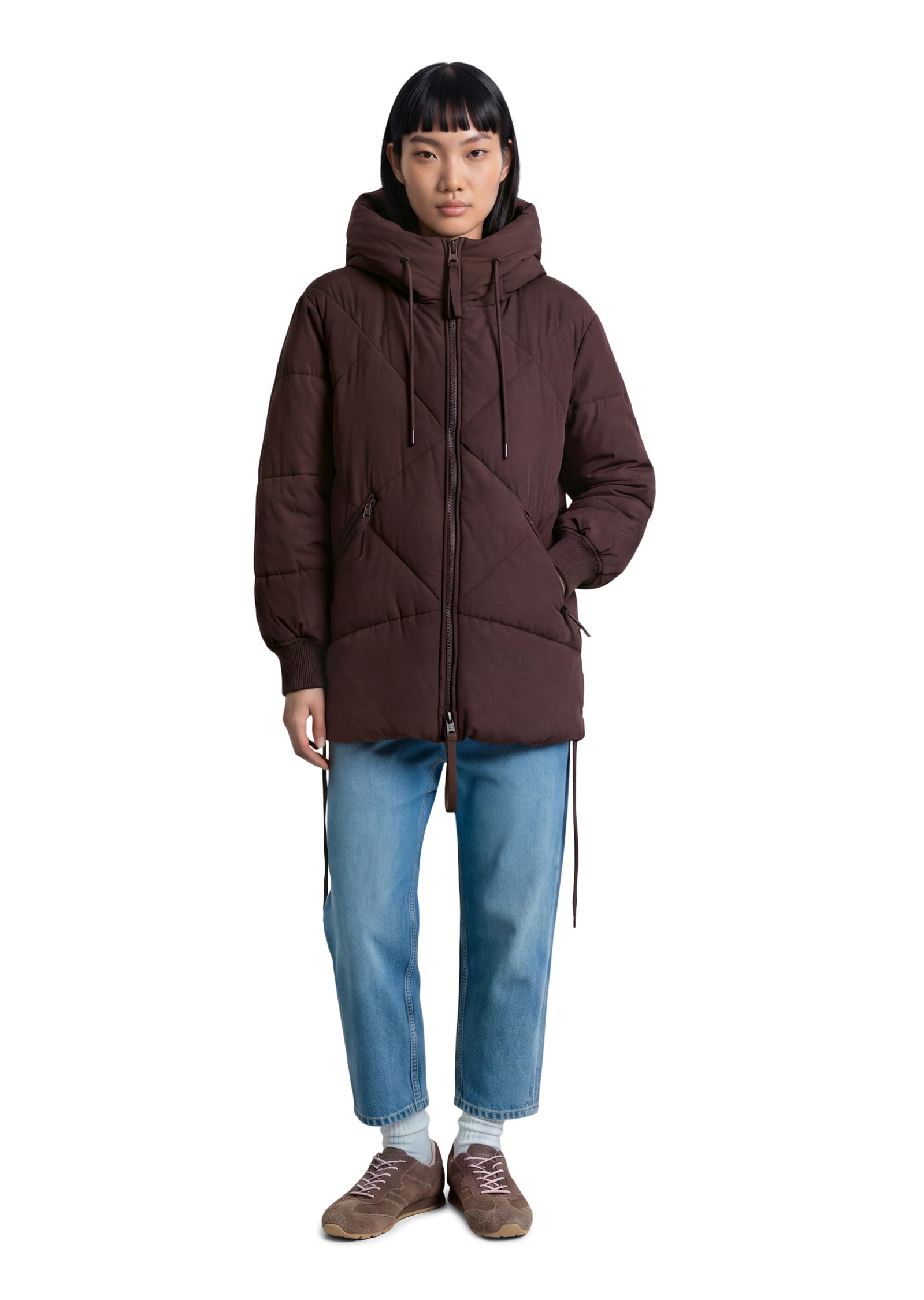 Marc O'Polo DENIM Steppmantel »aus recyceltem Polyester«