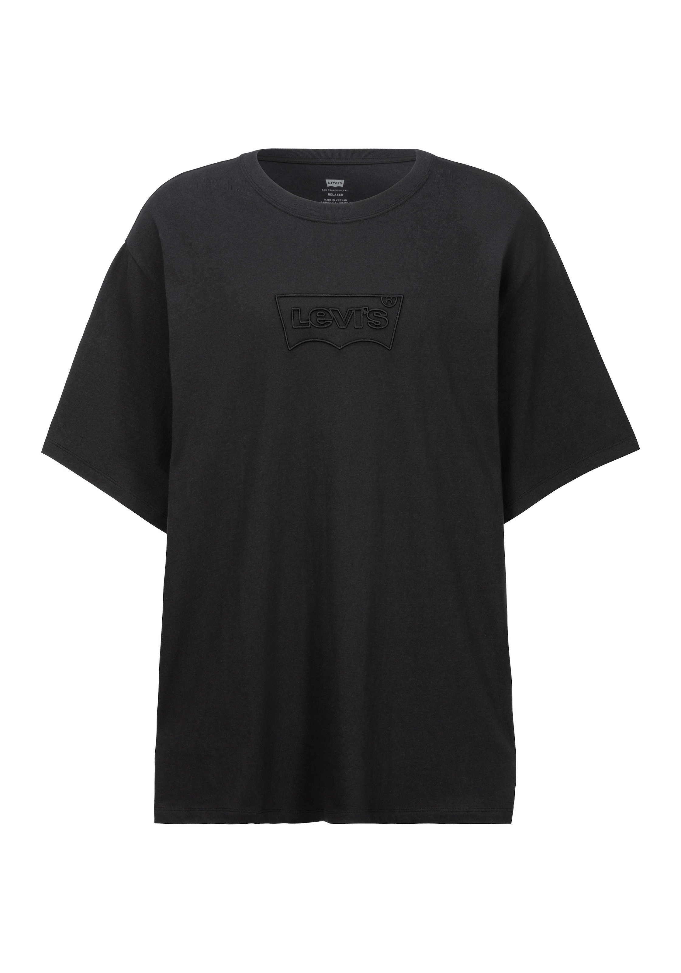 Levi's® Plus T-Shirt »SS RELAXED FIT TEE«, mit Ton-in-Ton Logo Applikation