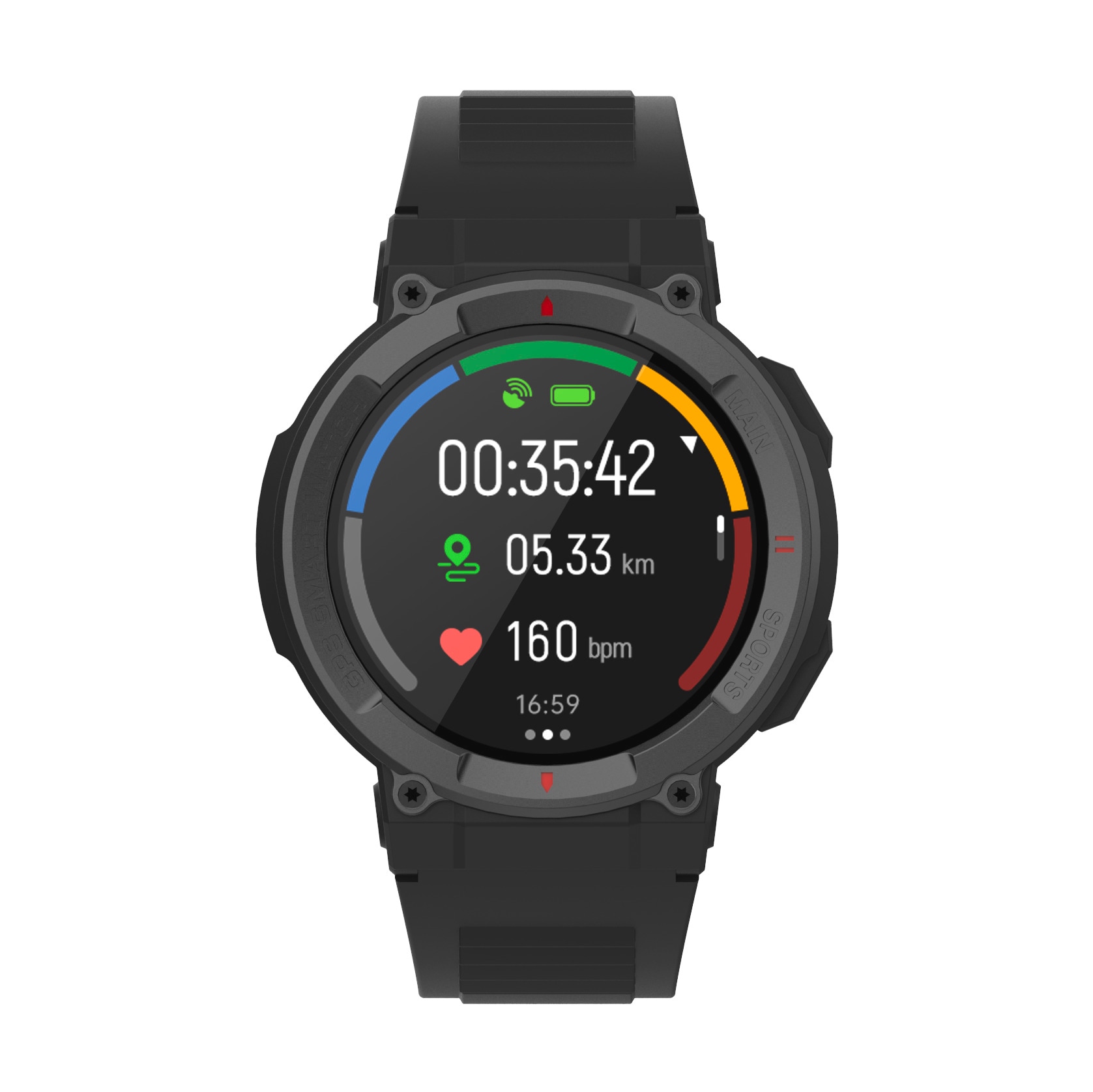 Denver Smartwatch »SWG-339 GPS«, (3,53 cm / 1,39 Zoll),)