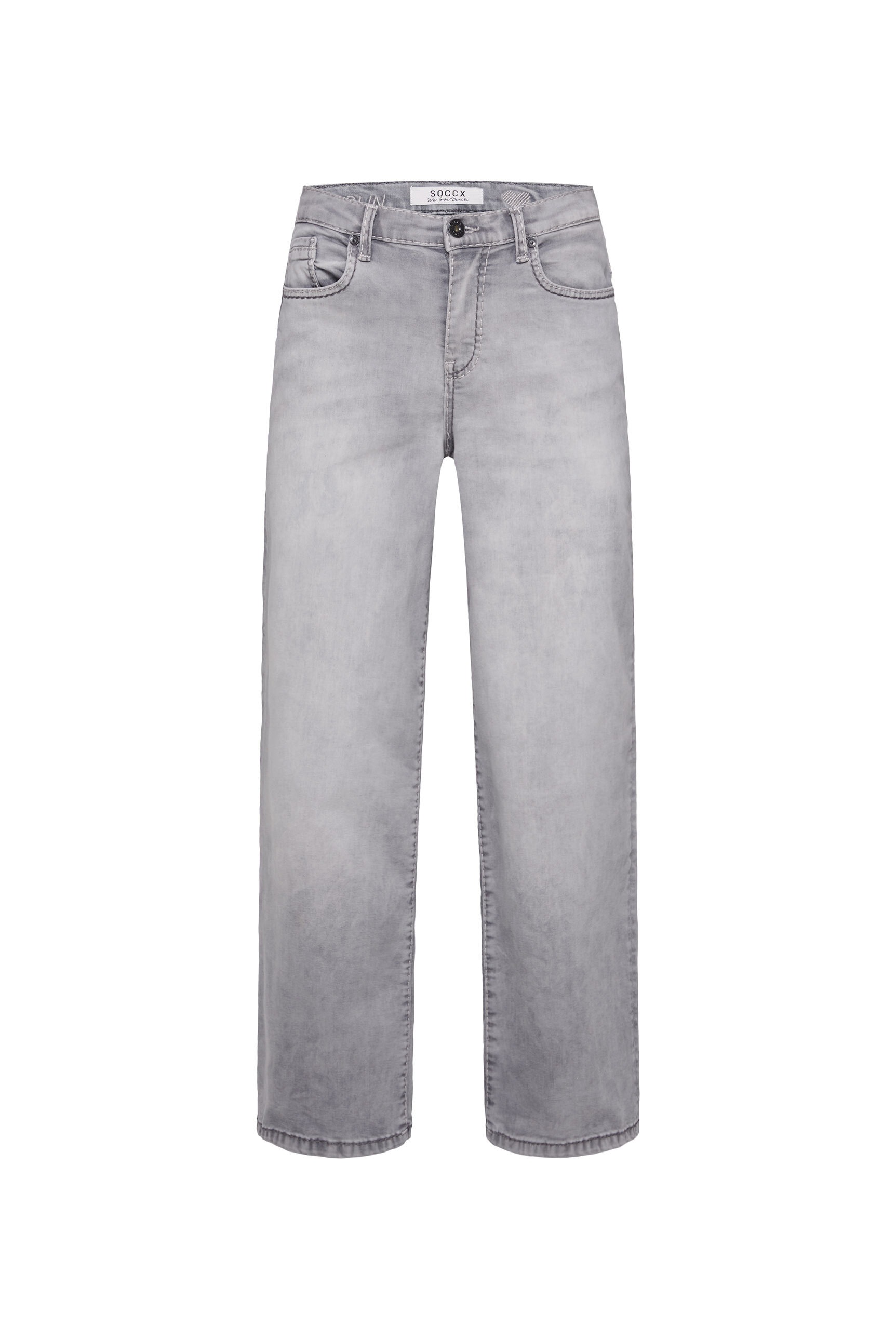 SOCCX Regular-fit-Jeans, mit breiten Nähten günstig online kaufen