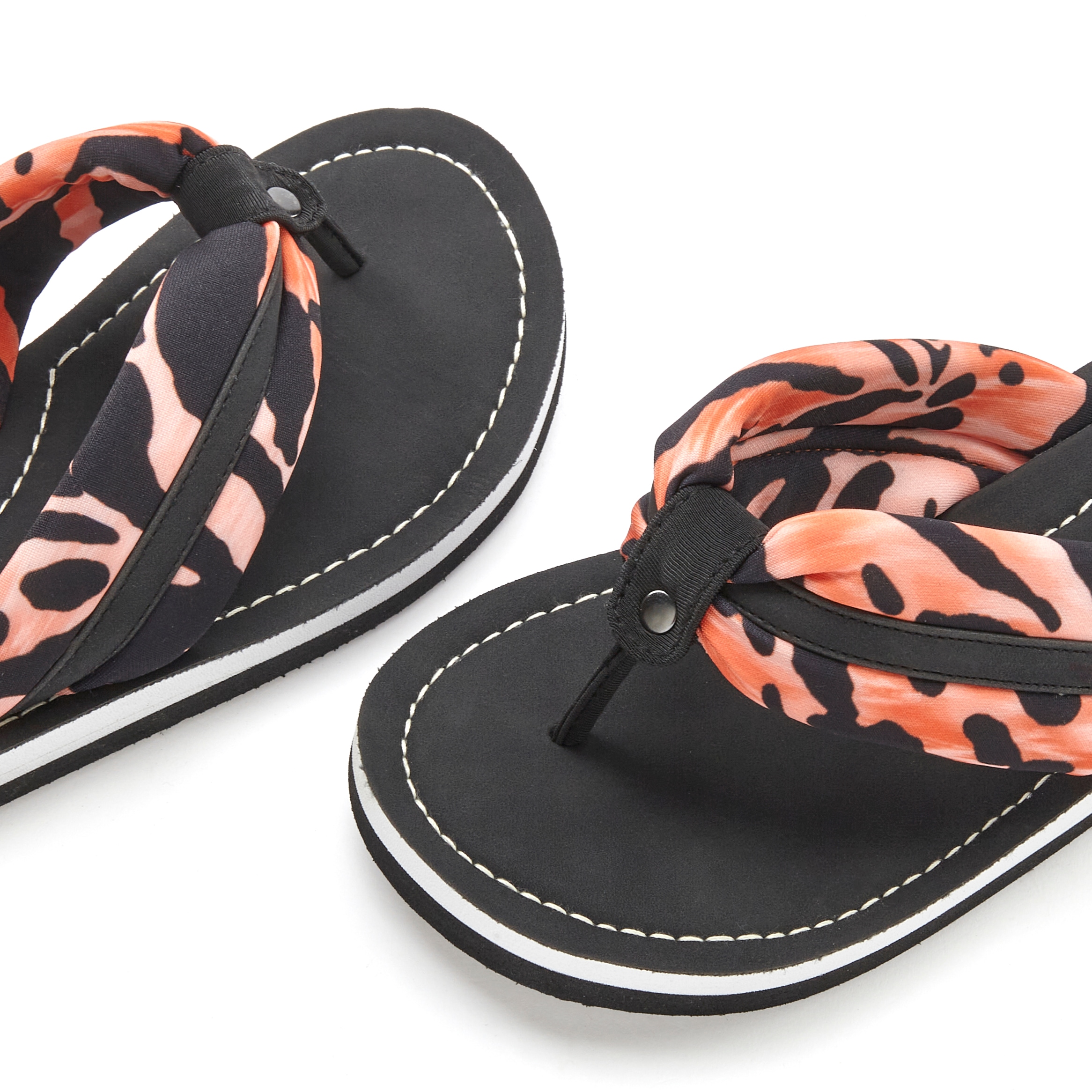 Venice Beach Badezehentrenner »Pantolette«, Sandale, Zehentrenner, Badeschuh, Flip Flop mit modischem Print VEGAN