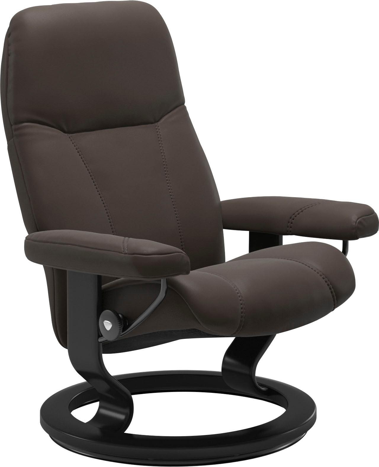 Stressless Relaxsessel "Consul", mit Classic Base, Größe M, Gestell Schwarz günstig online kaufen