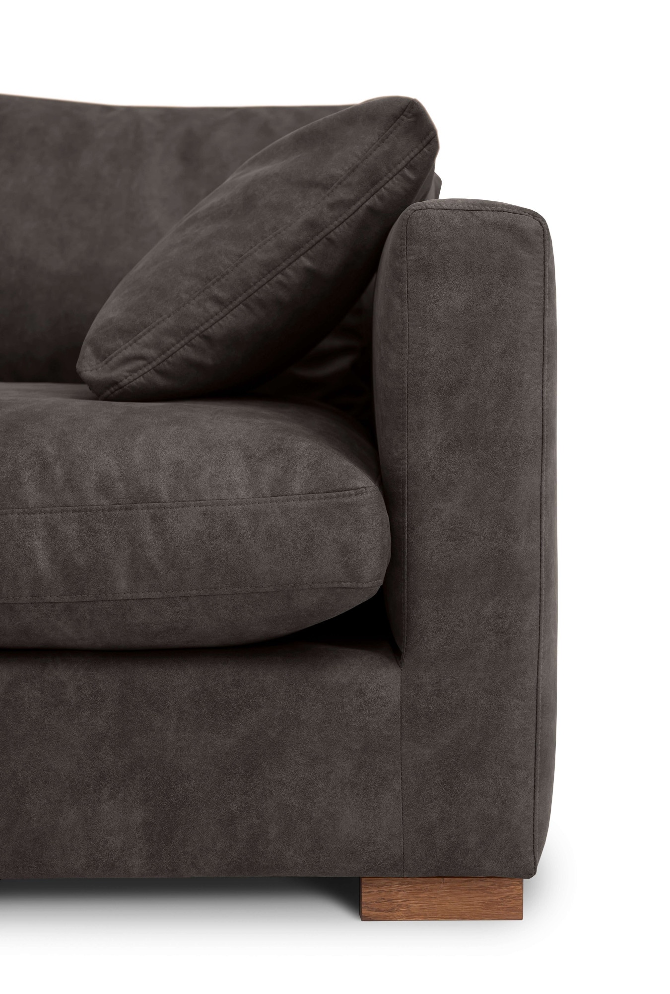 Home affaire Ecksofa »Coray«, Breite 266 cm, extra weich und kuschelig, mit Federn und Daunen