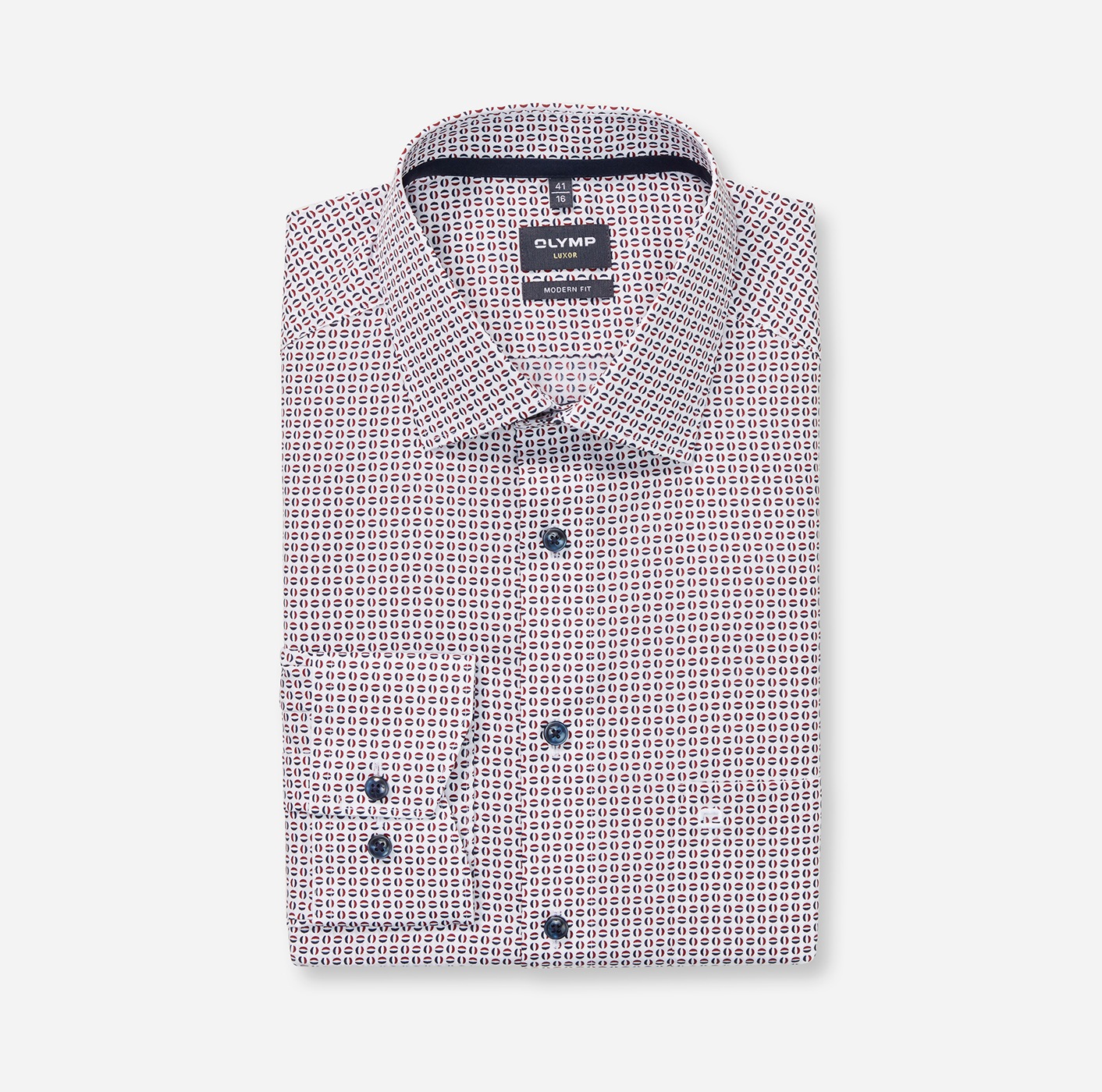OLYMP Langarmhemd "Luxor modern fit", New-Kentkragen, Businesshemd günstig online kaufen