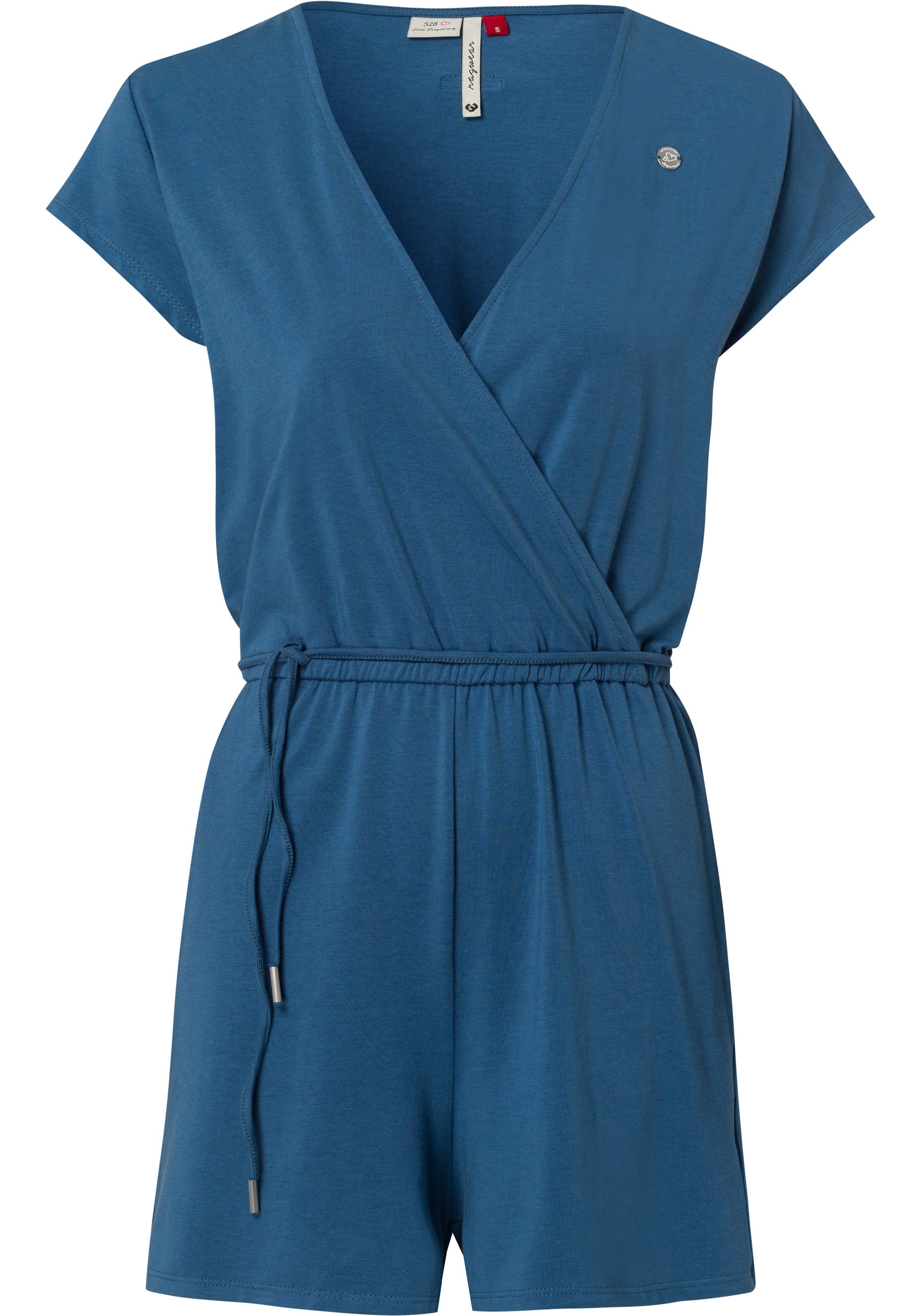Ragwear Jumpsuit »SHARNA«, Jersey-Overall in Wickeloptik und Bindebandgürtel kaufen