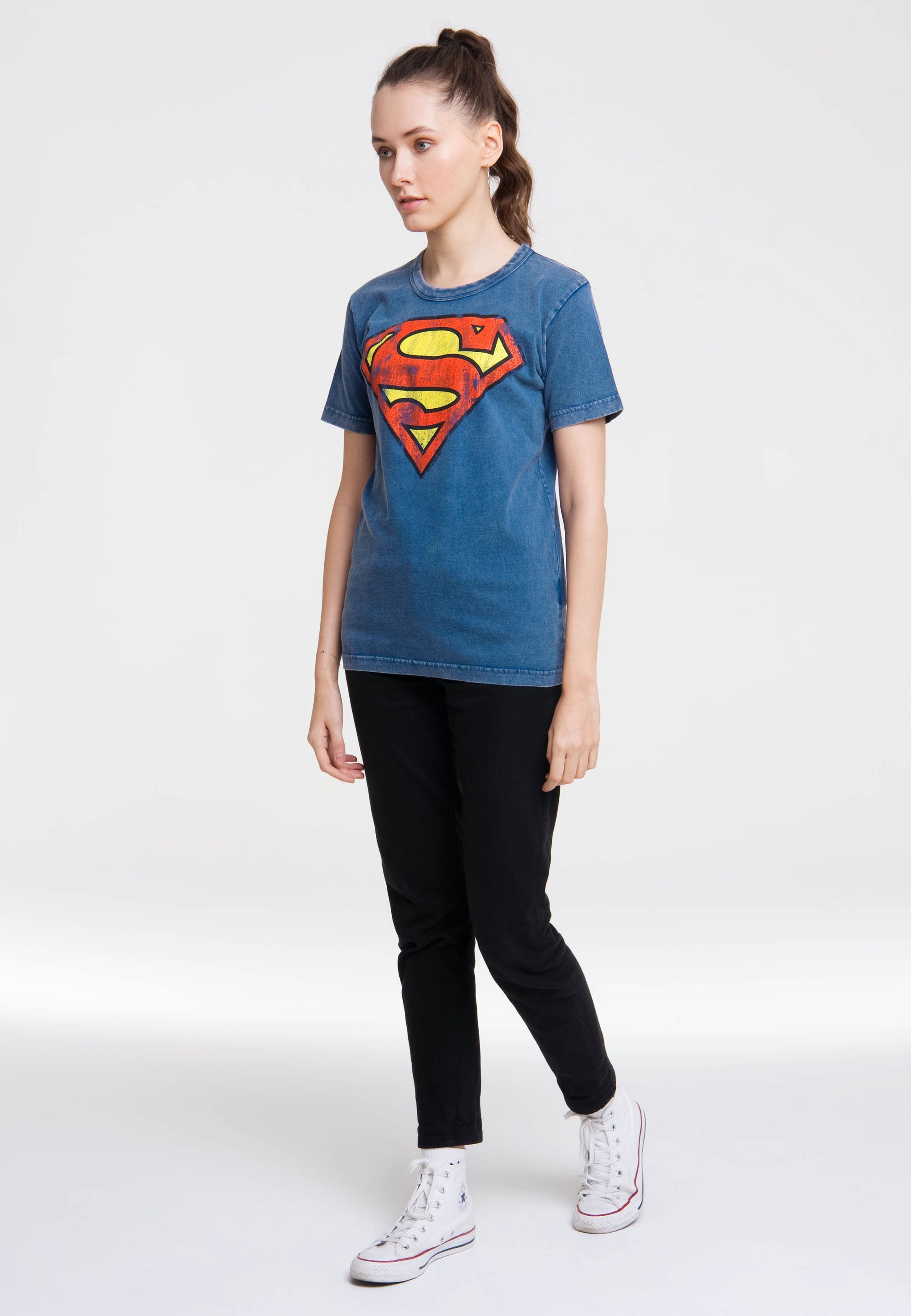 LOGOSHIRT T-Shirt "DC Comics – Superman", mit lizenziertem Print günstig online kaufen