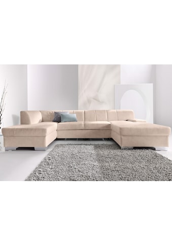 DOMO collection Sofa »Star« patogi su miegojimo funkci...