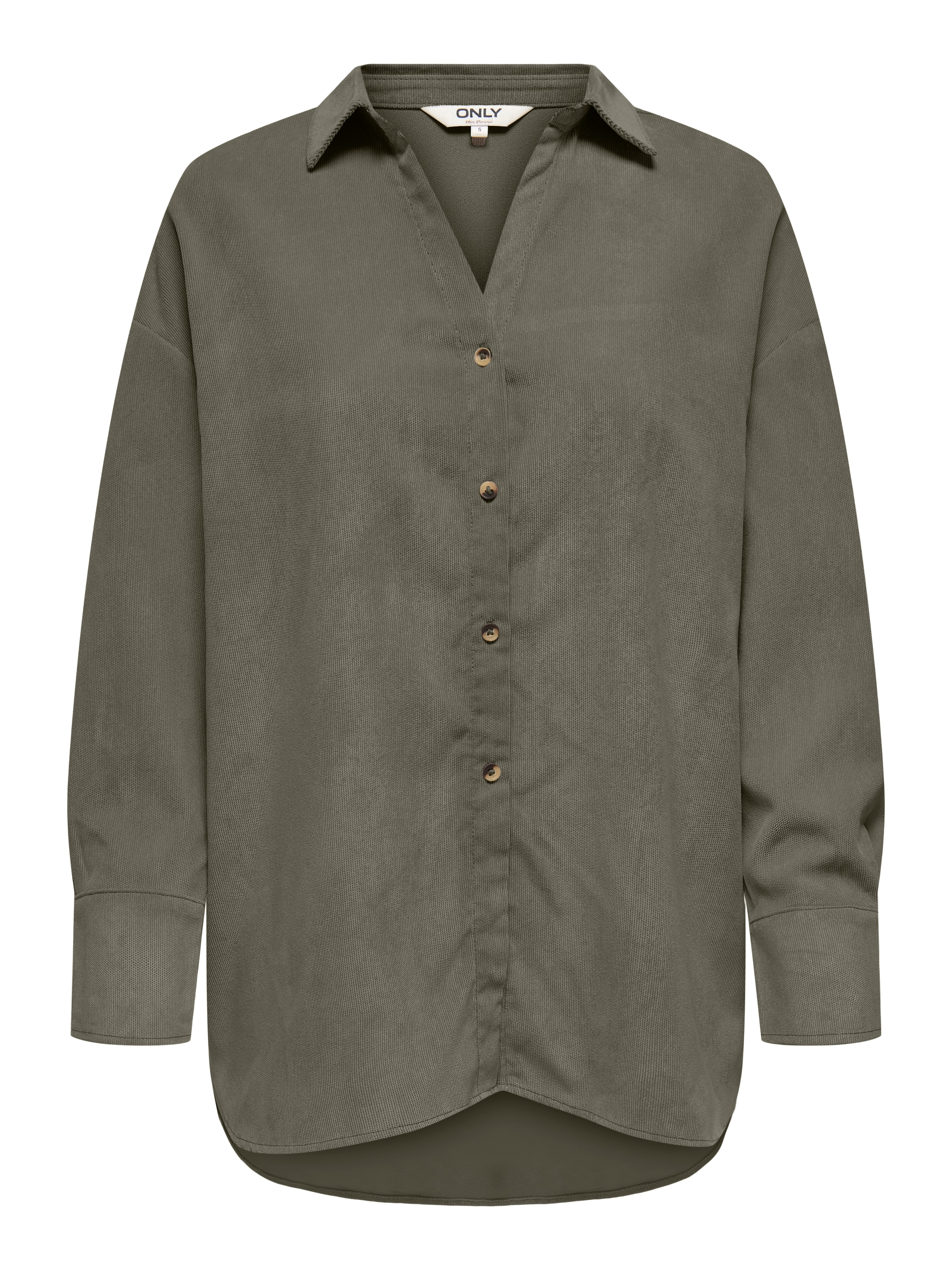 ONLY Langarmbluse »ONLMARIKE LIFE L/S CORD LOOSE SHIRT PNT«